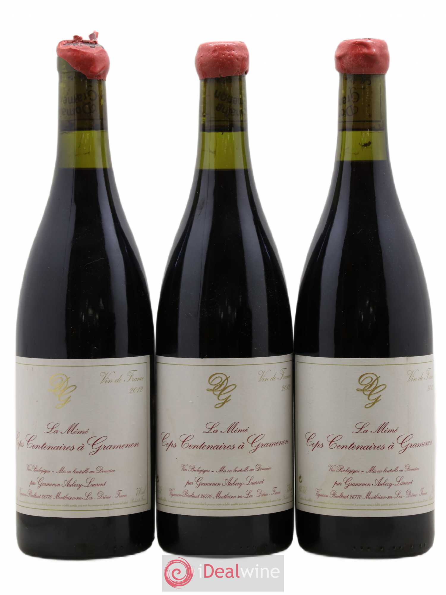 Côtes-du-Rhône La Mémé Ceps Centenaires Gramenon (Domaine) 2012 - Lot de 3 bouteilles - 0