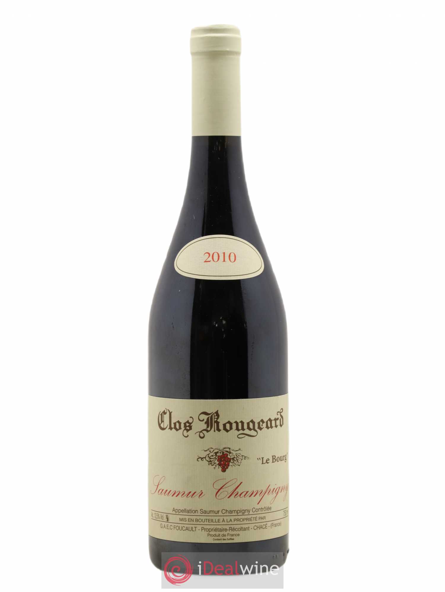 Saumur-Champigny Le Bourg Clos Rougeard 2010 - Lot de 1 bouteille - 0