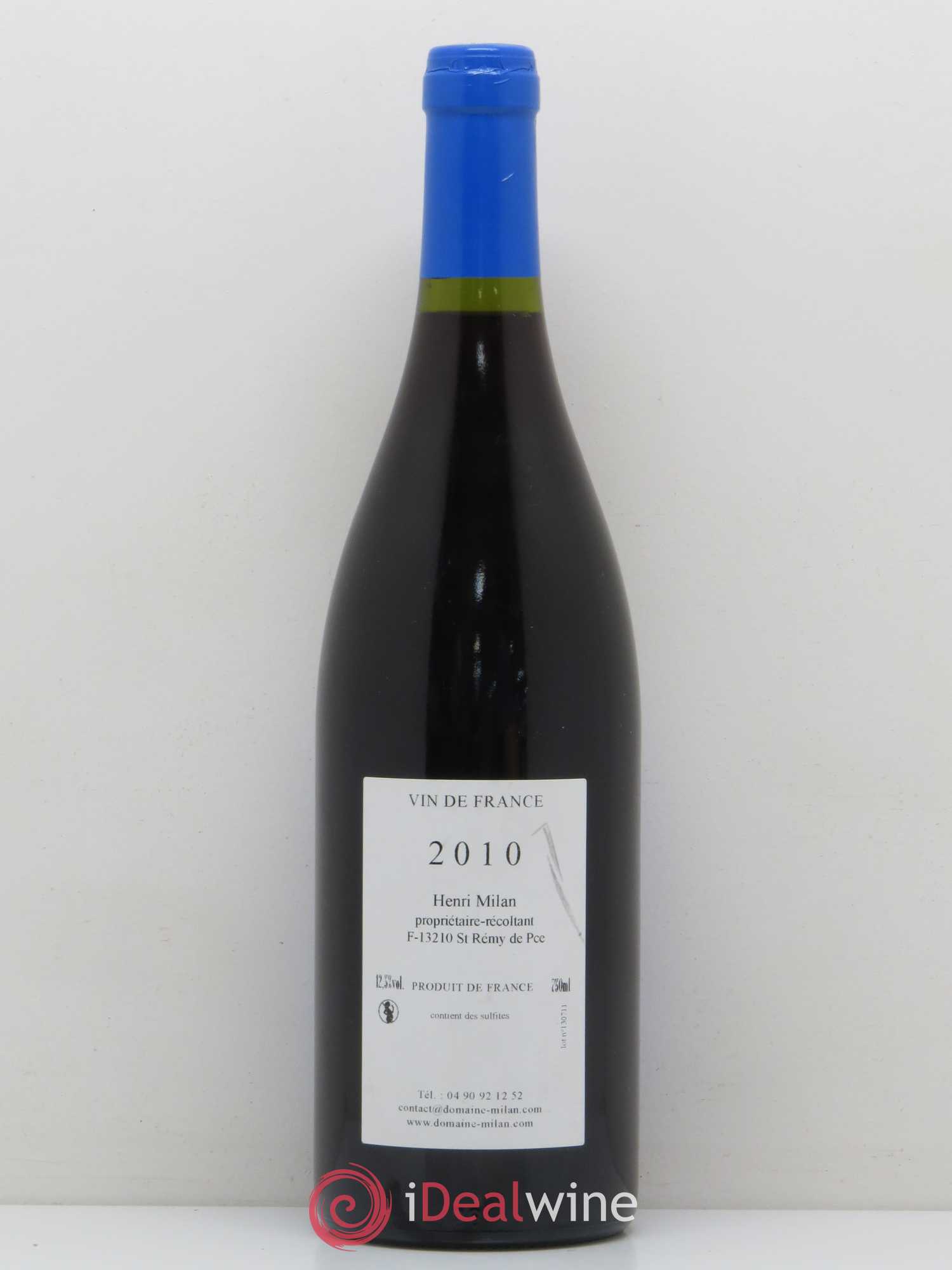 Vin de France Le Jardin Henri Milan 2010 - Lot de 1 bouteille - 1