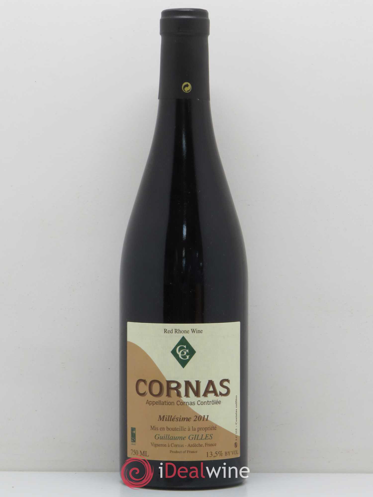 Cornas Domaine Guillaume Gilles 2011 - Posten von 1 Flasche - 0
