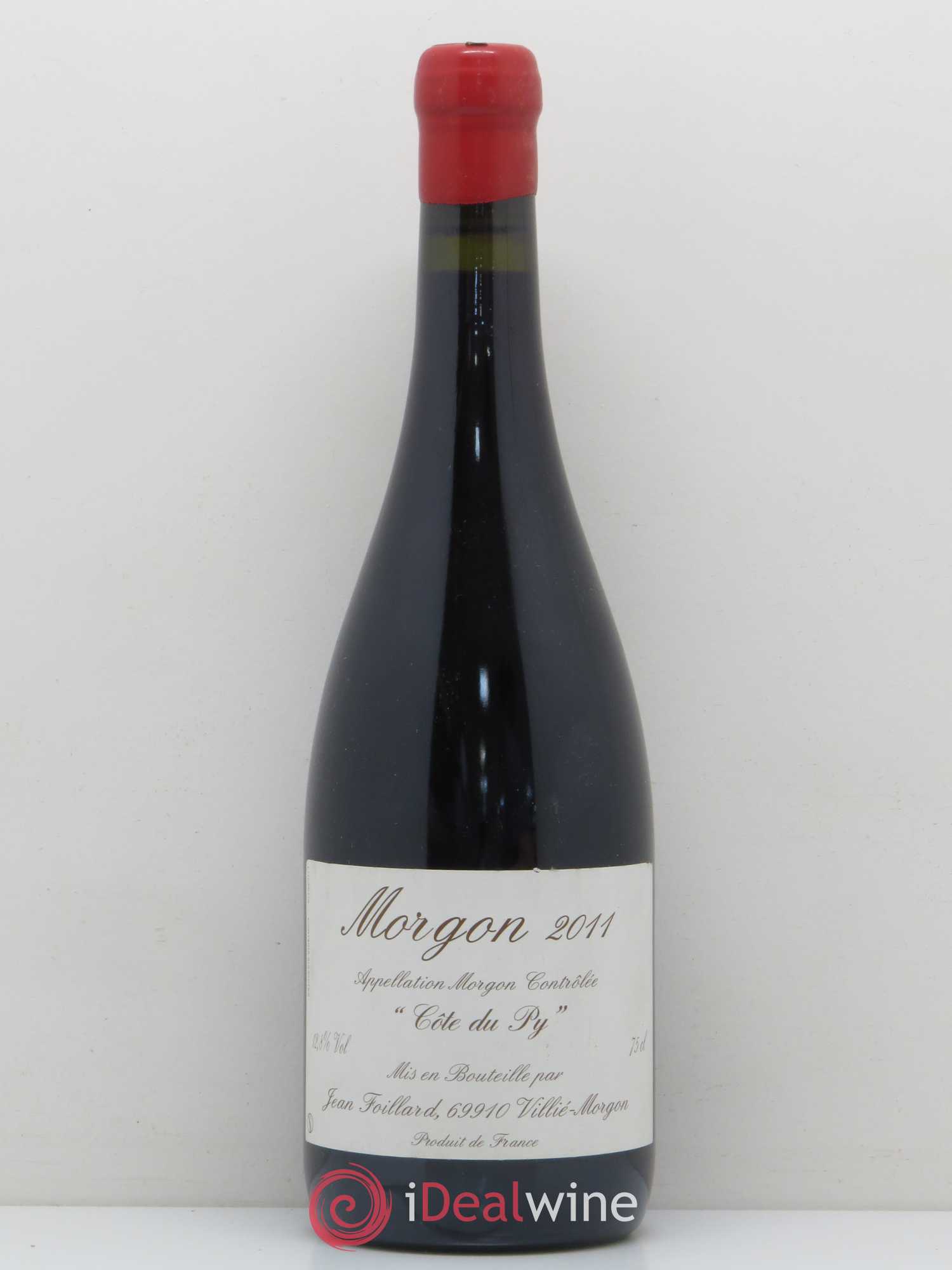 Morgon Côte du Py Jean Foillard 2011 - Lot de 1 bouteille - 0