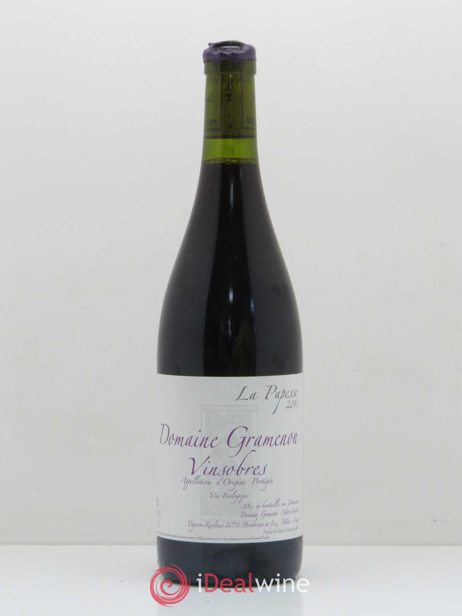 Vinsobres La Papesse Gramenon (Domaine) 2013 - Lot de 1 bouteille - 0