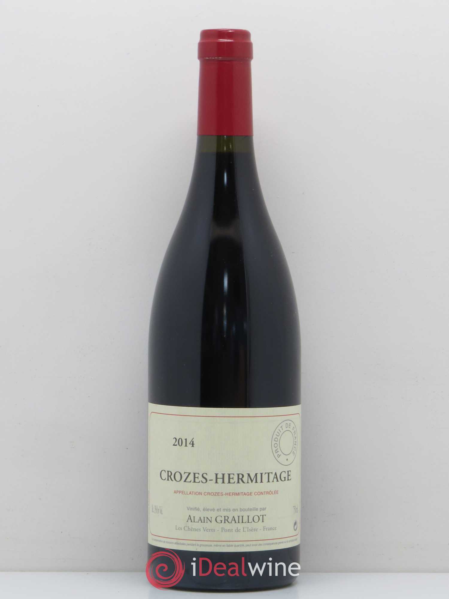 Crozes-Hermitage Domaine Graillot 2014 - Lot de 1 bouteille - 0