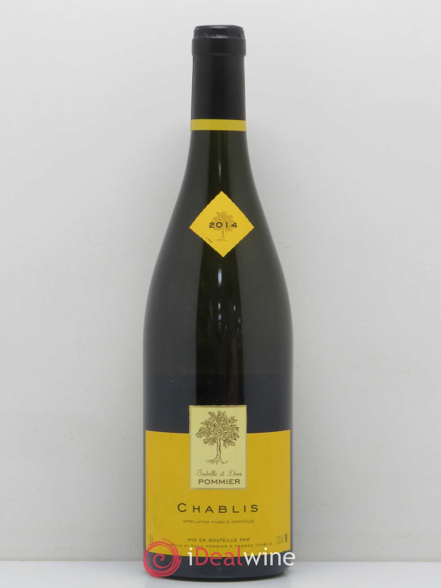 Chablis Domaine Isabelle Et Denis Pommier 2014 - Posten von 1 Flasche - 0