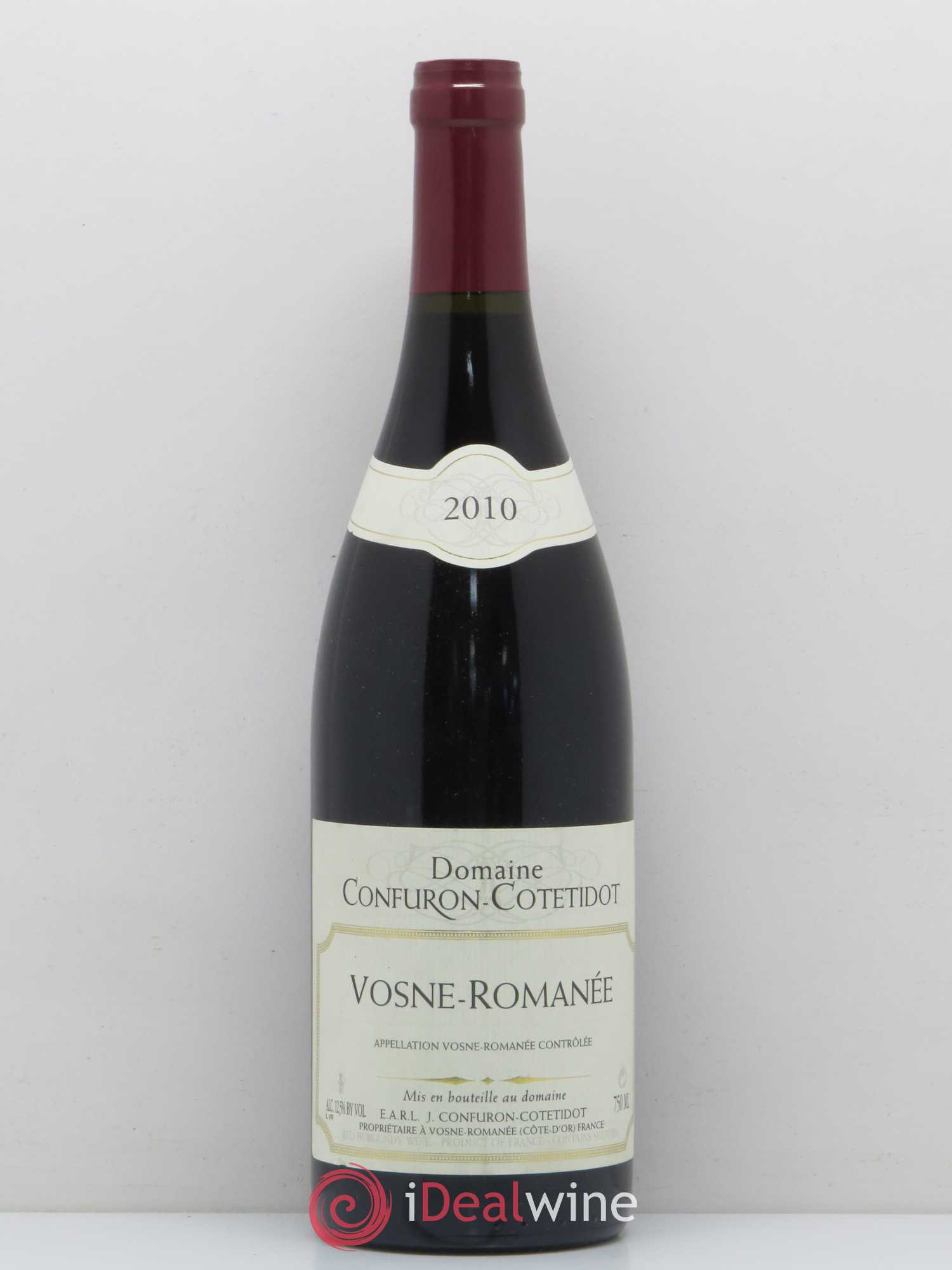 Vosne-Romanée Confuron-Cotetidot 2010 - Lot de 1 bouteille - 0