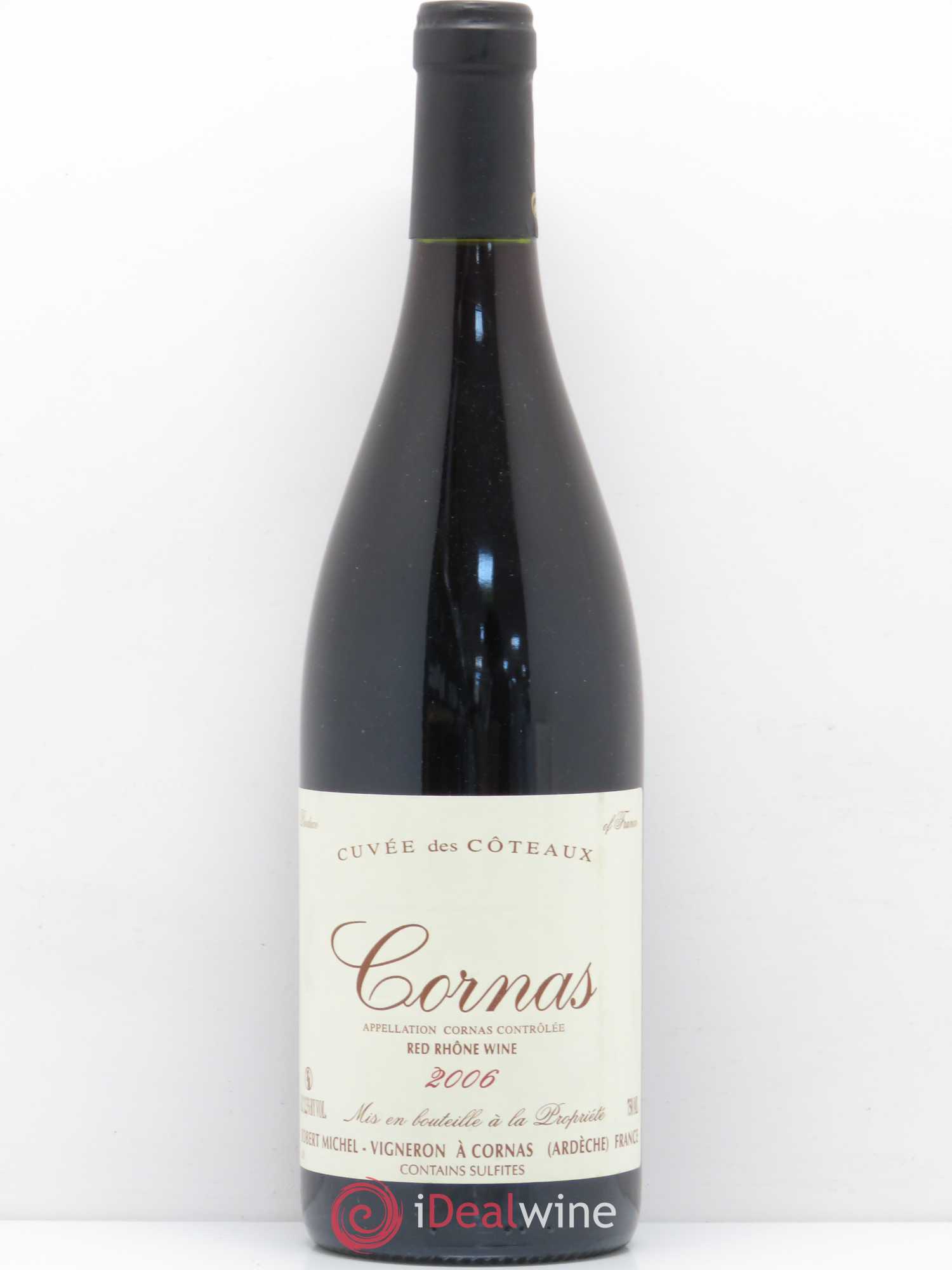Cornas Cuvée des Coteaux Robert Michel 2006 - Lot de 1 bouteille - 0