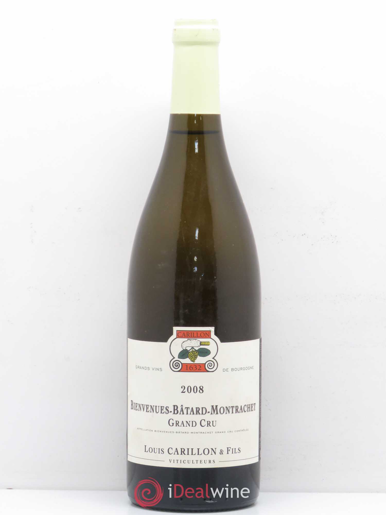 Bienvenues-Bâtard-Montrachet Grand Cru Louis Carillon & Fils 2008 - Lot de 1 bouteille - 0