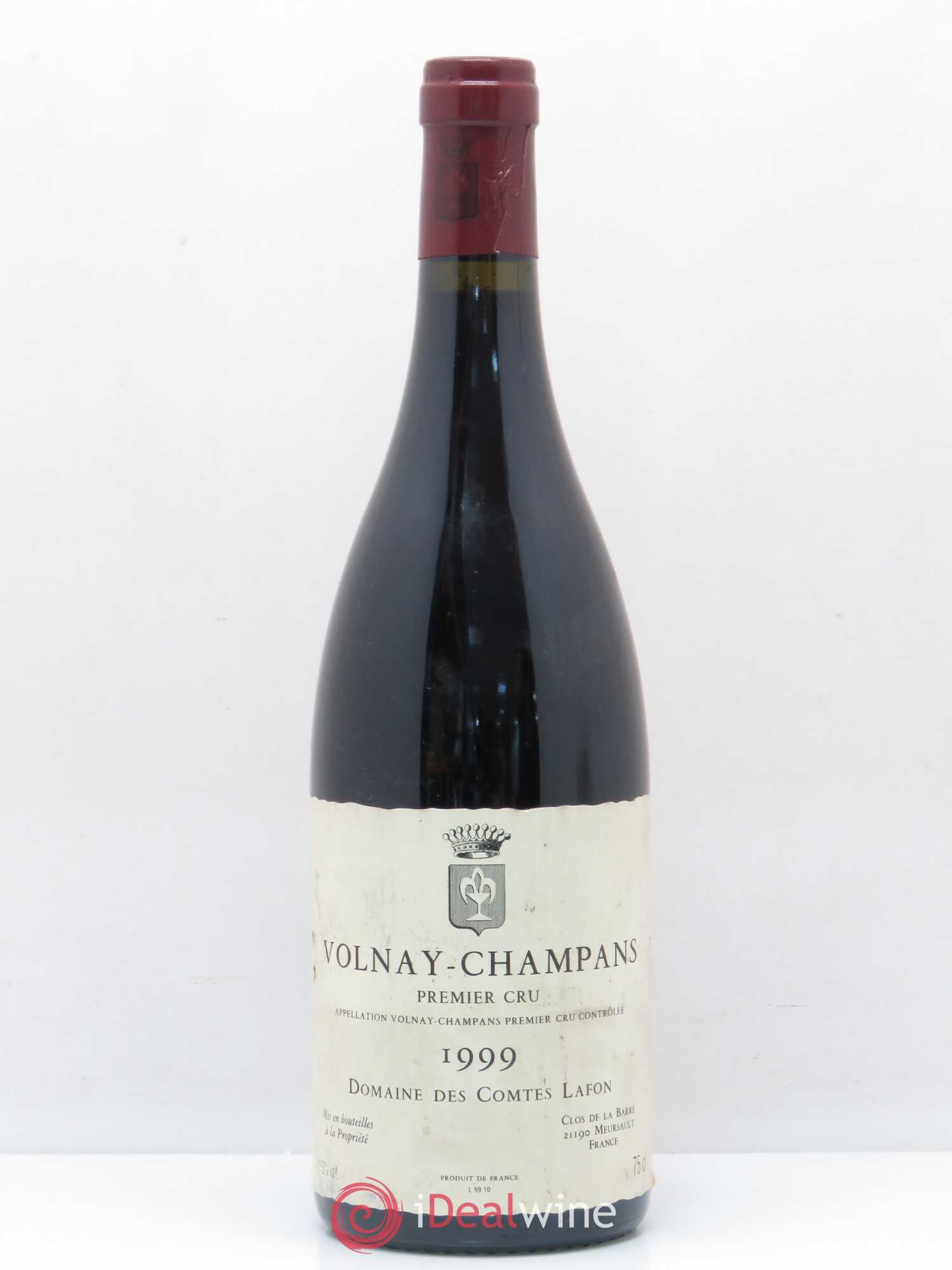 Volnay 1er Cru Champans Comtes Lafon (Domaine des) 1999 - Lot de 1 bouteille - 0
