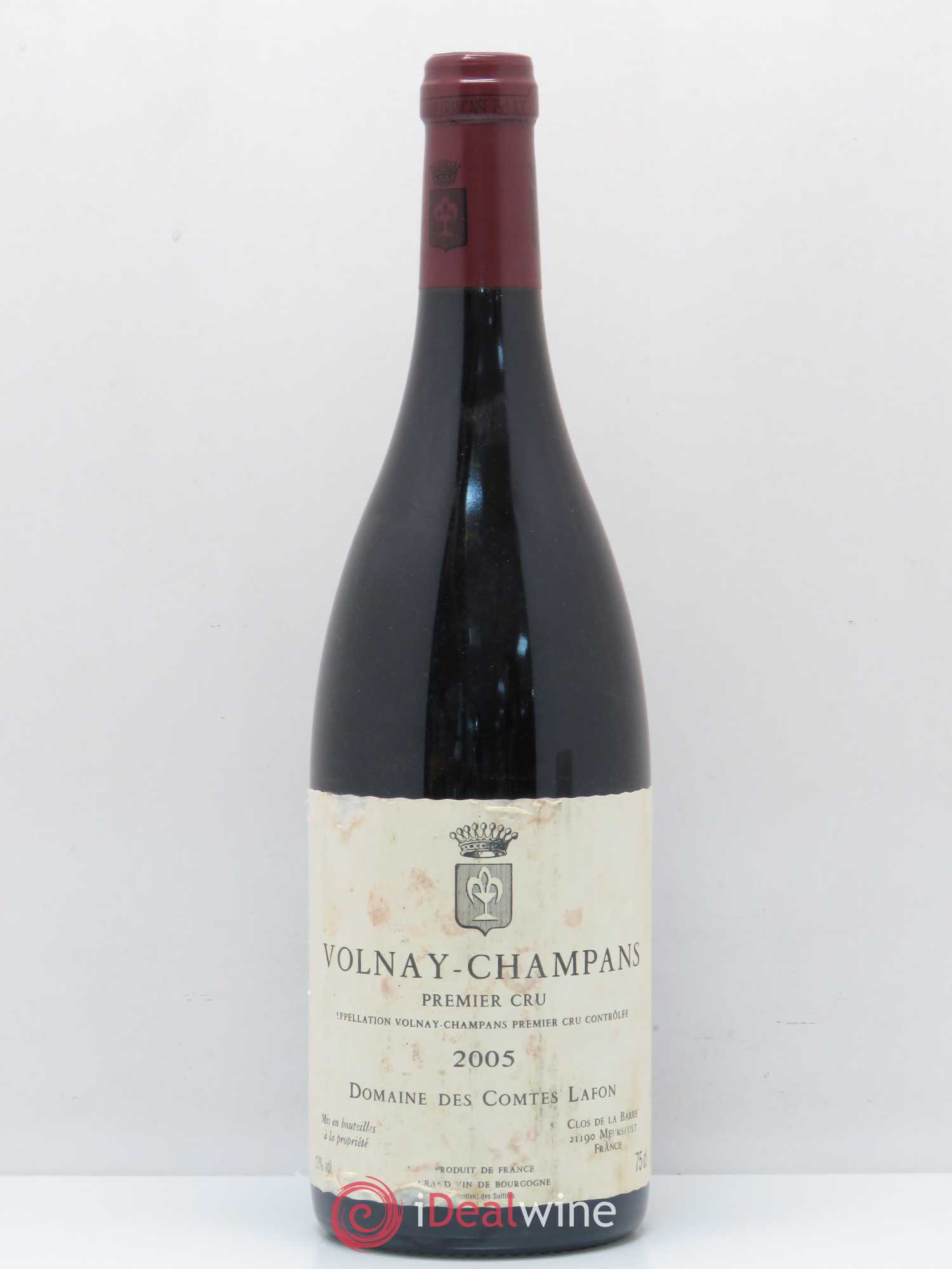 Volnay 1er Cru Champans Comtes Lafon (Domaine des) 2005 - Lot de 1 bouteille - 0