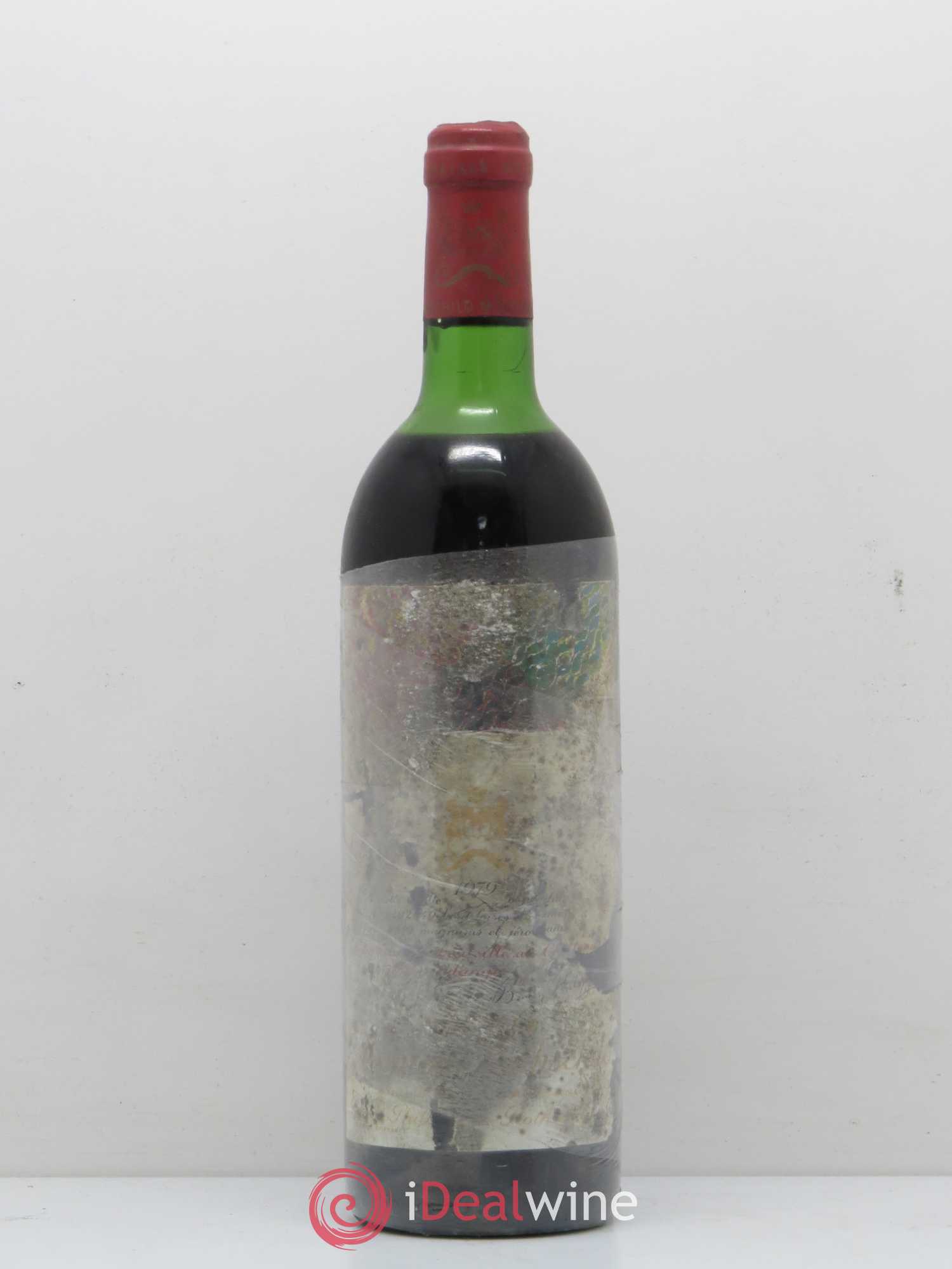 Château Mouton Rothschild 1er Grand Cru Classé (sans prix de réserve) 1979 - Lot de 1 bouteille - 0