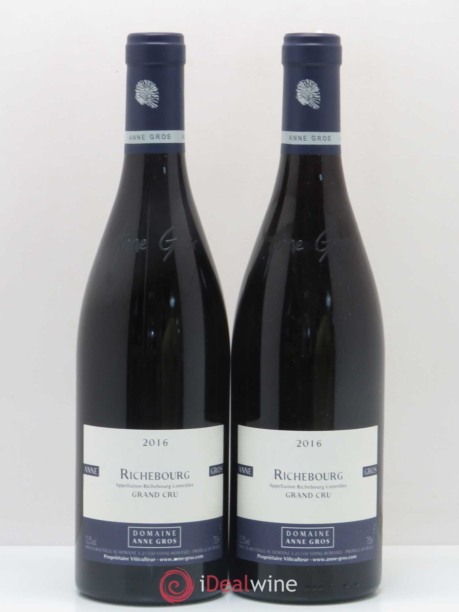 Richebourg Grand Cru Anne Gros 2016 - Posten von 2 Flaschen - 0