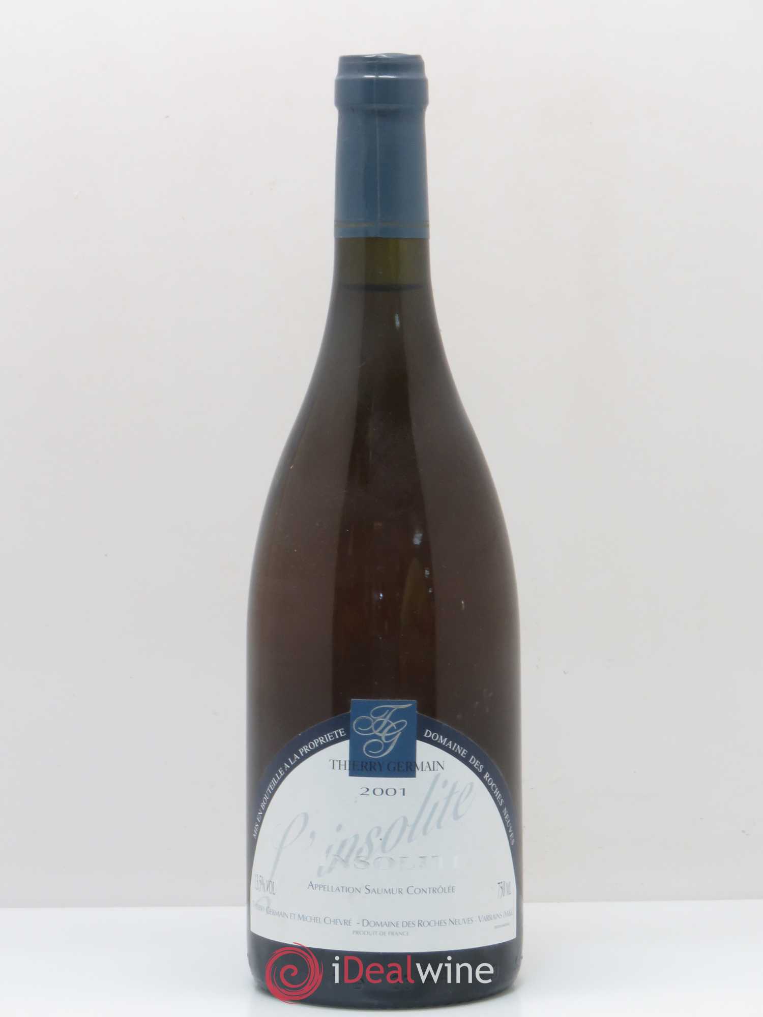 Saumur Insolite Domaine des Roches Neuves - Thierry Germain 2001 - Lot de 1 bouteille - 0