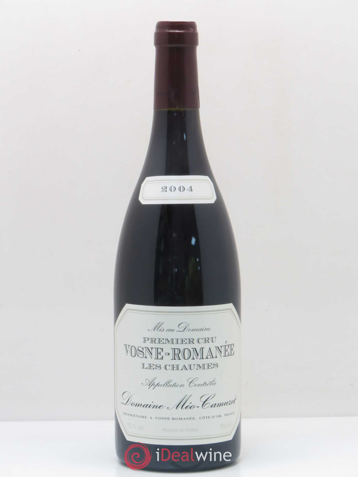 Vosne-Romanée 1er Cru Les Chaumes Méo-Camuzet (Domaine) 2004 - Lot de 1 bouteille - 0