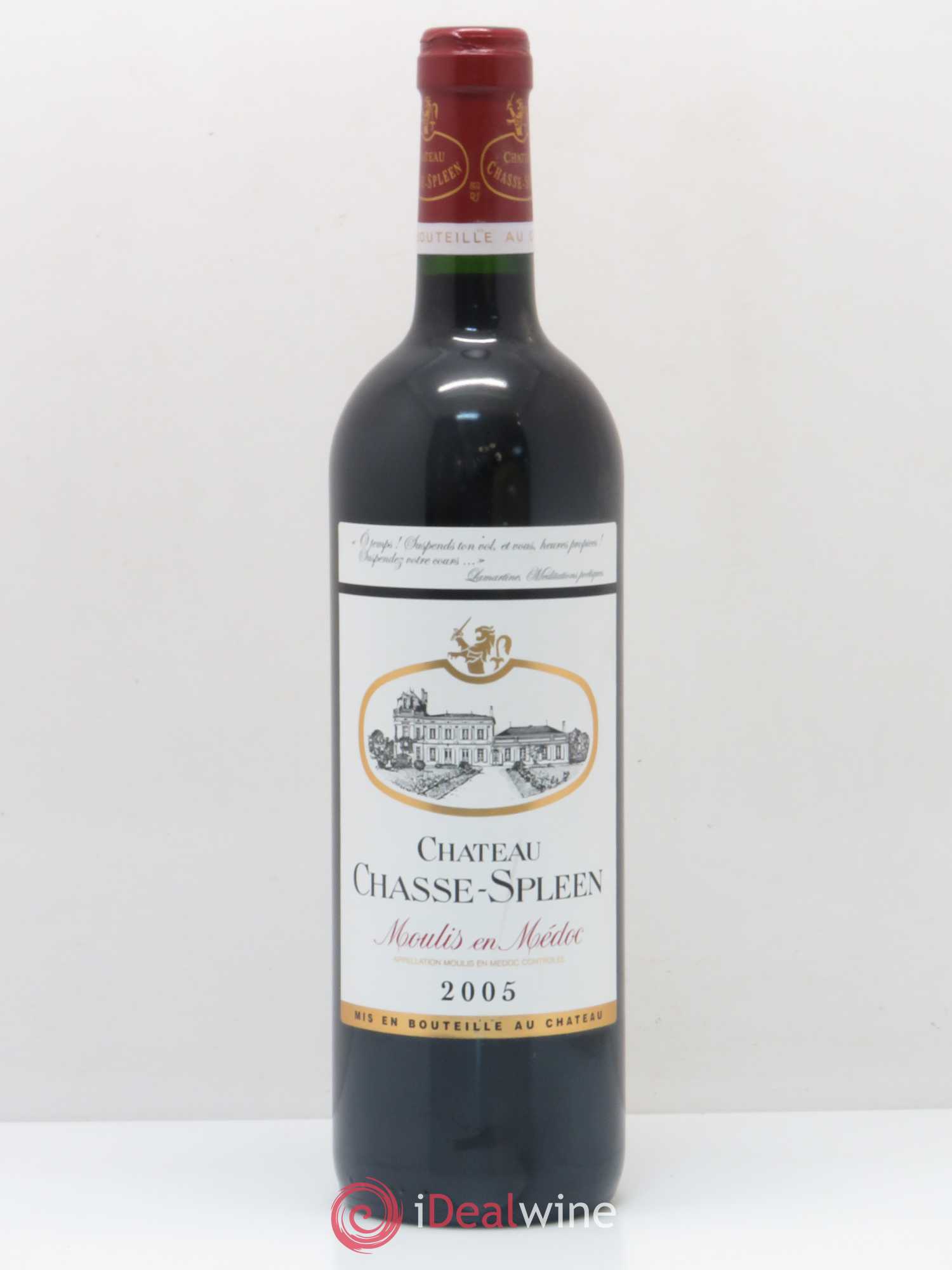 Château Chasse Spleen 2005 - Lot de 1 bouteille - 0