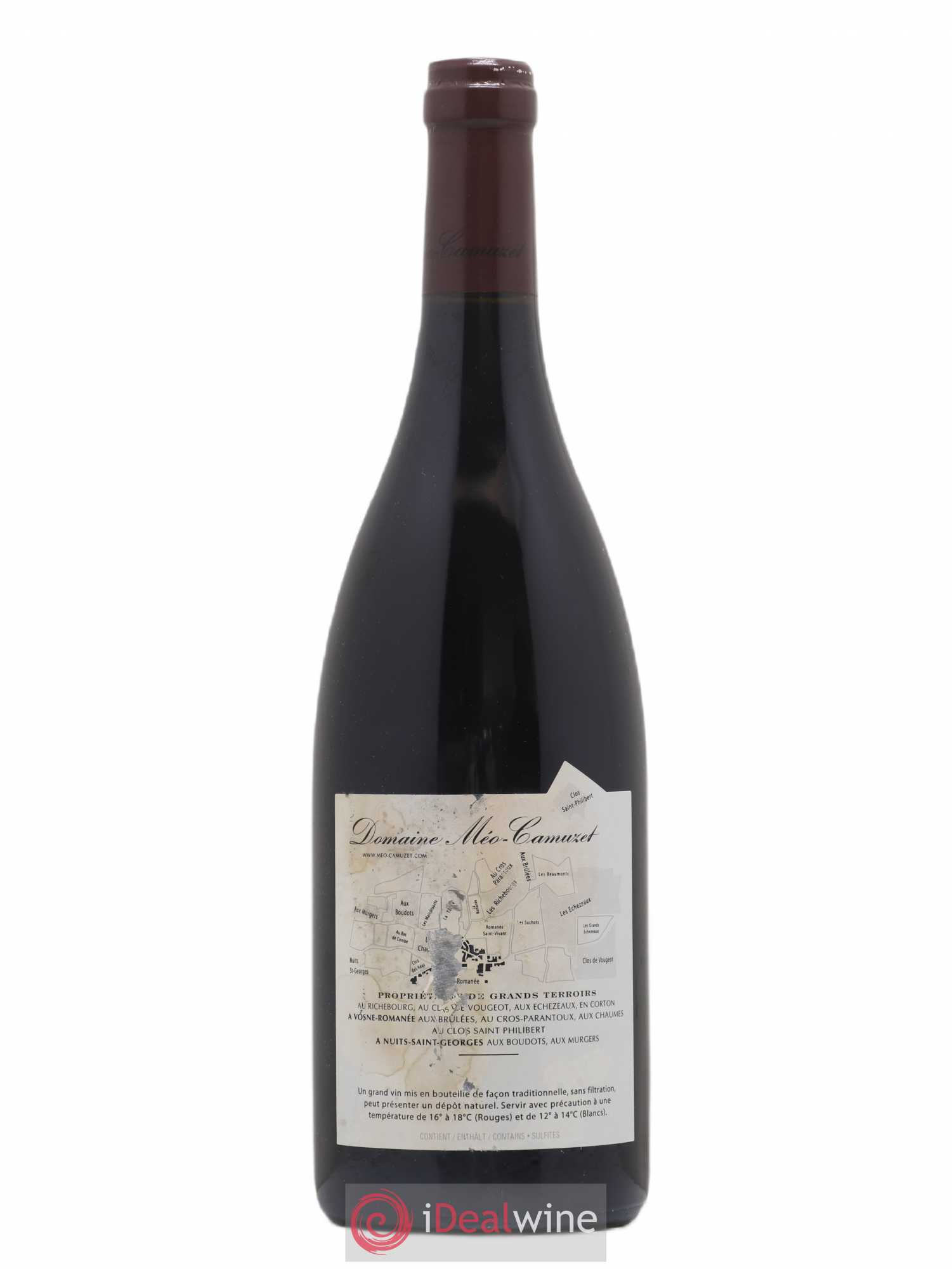 Vosne-Romanée 1er Cru Les Chaumes Méo-Camuzet (Domaine) 2005 - Lot de 1 bouteille - 1