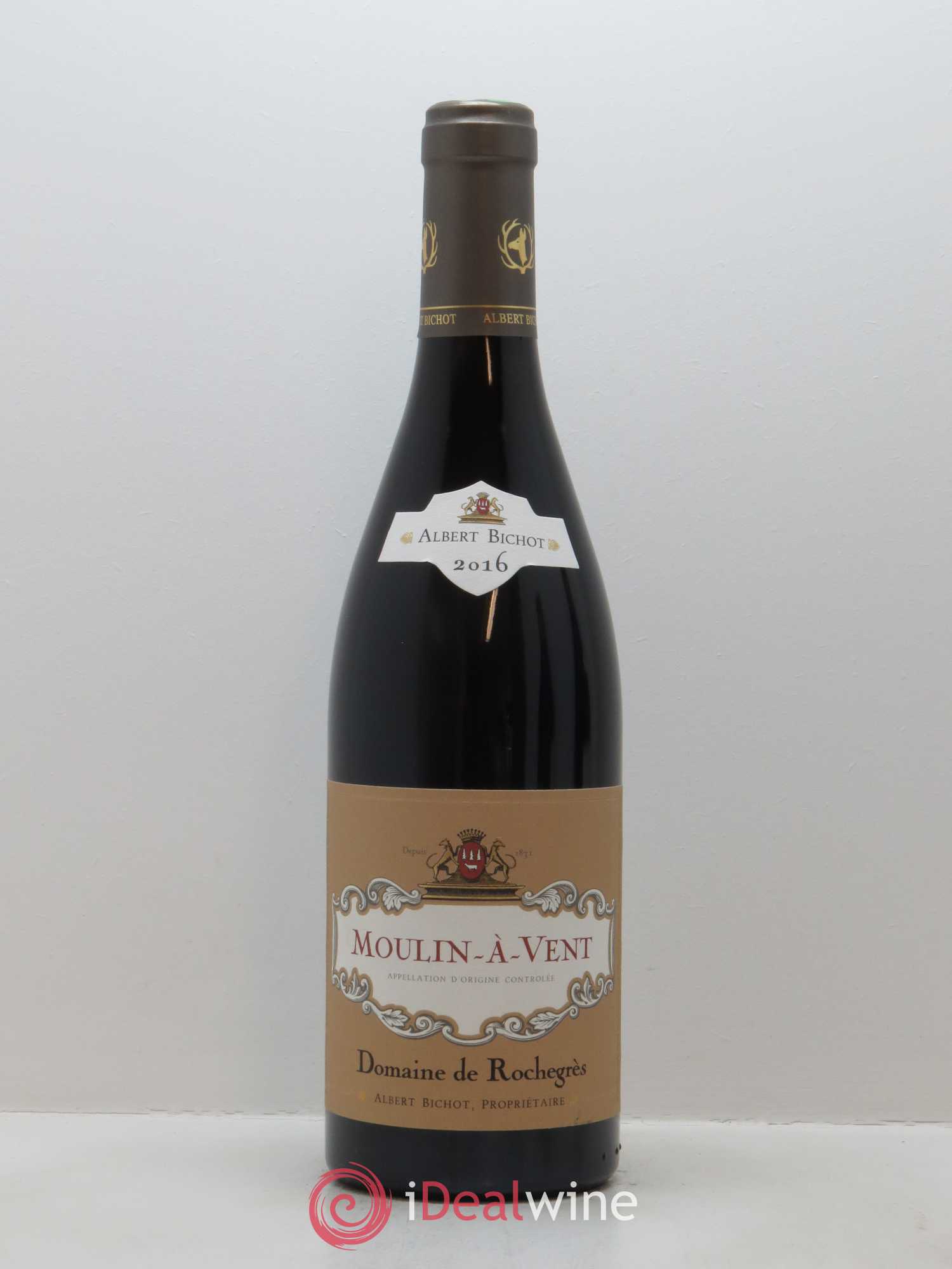 Moulin-à-Vent Rochegrès Domaine de Rochegrès - Albert Bichot 2016 - Lot of 1 bottle - 0