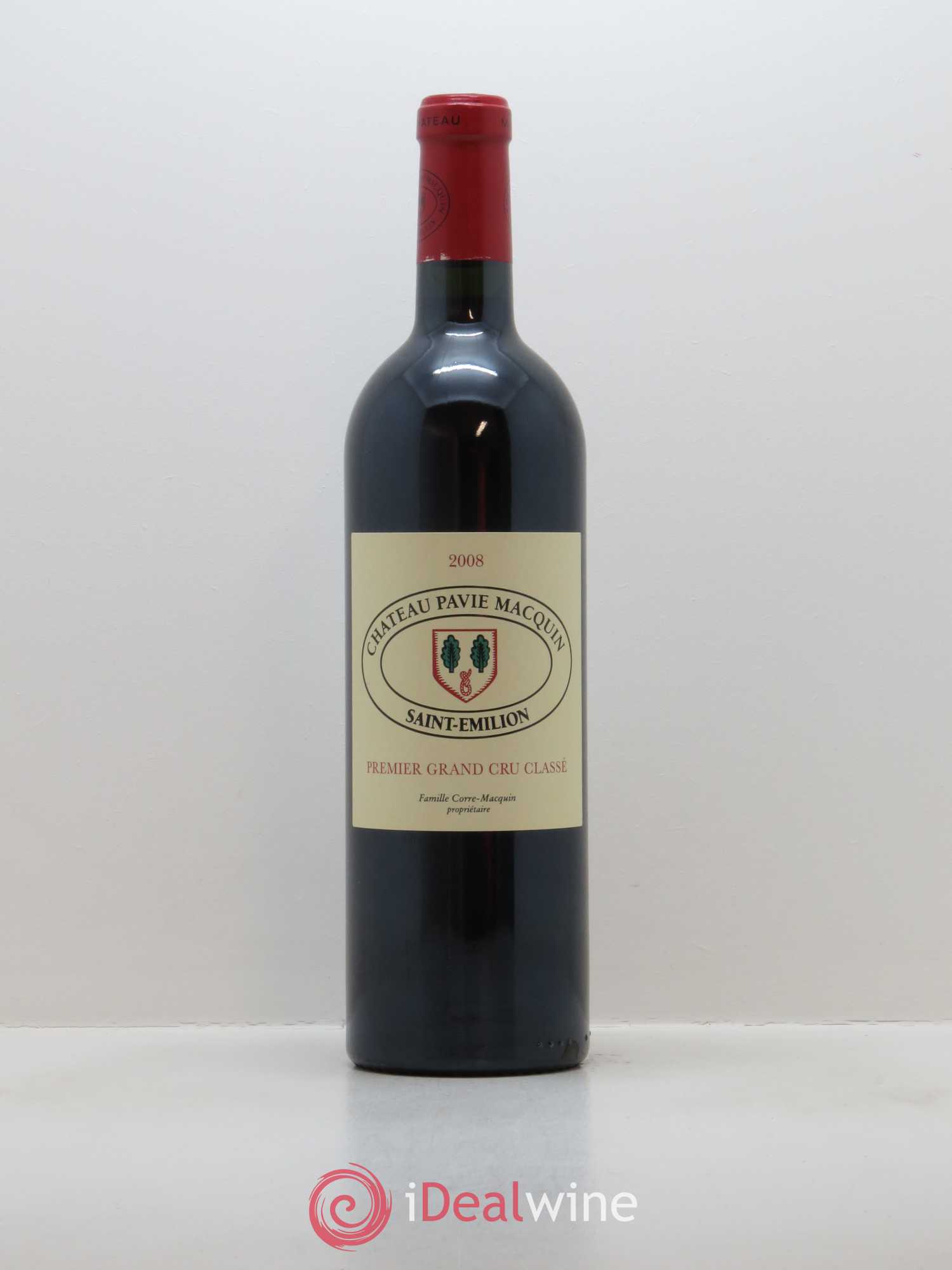 Château Pavie Macquin 1er Grand Cru Classé B 2008 - Lot de 1 bouteille - 0