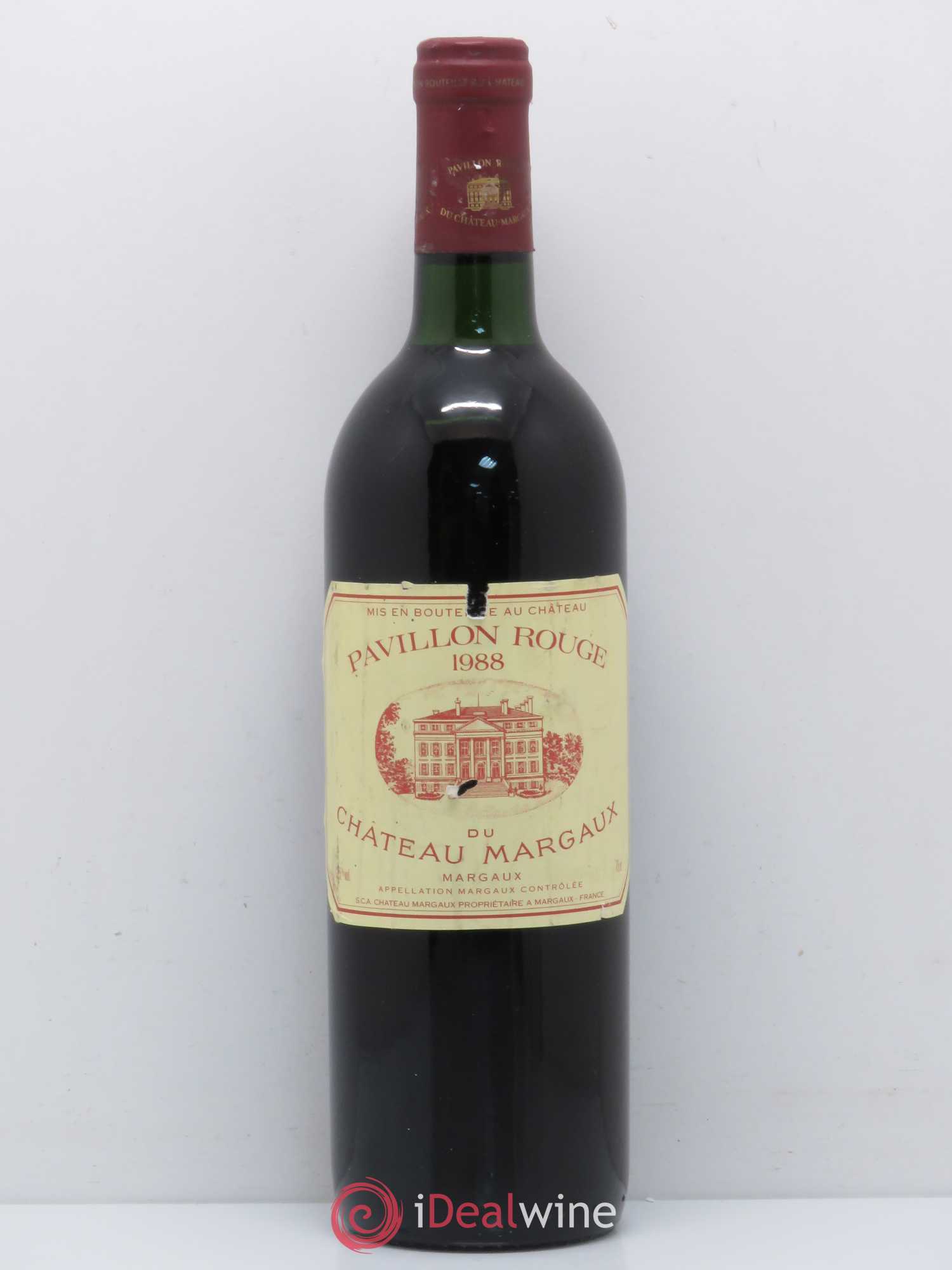 Pavillon Rouge du Château Margaux Second Vin 1988 - Lot de 1 bouteille - 0