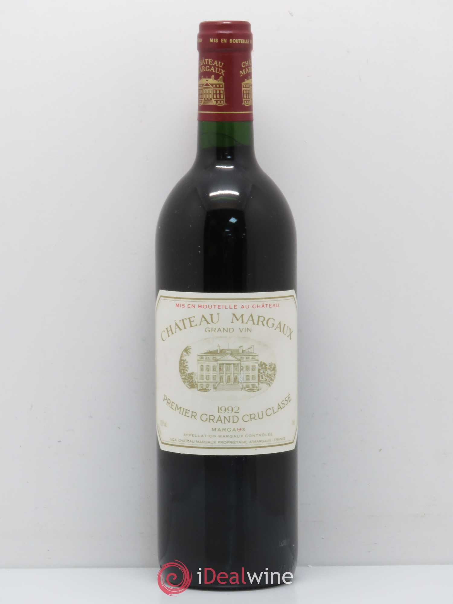 Château Margaux 1er Grand Cru Classé 1992 - Lot de 1 bouteille - 0