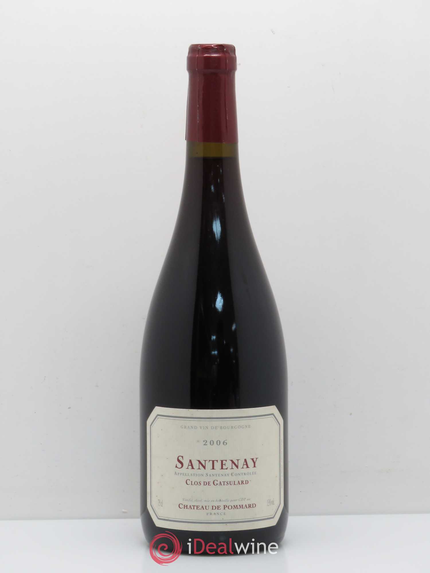 Santenay Clos de Gatsulard Château de Pommard 2006 - Posten von 1 Flasche - 0