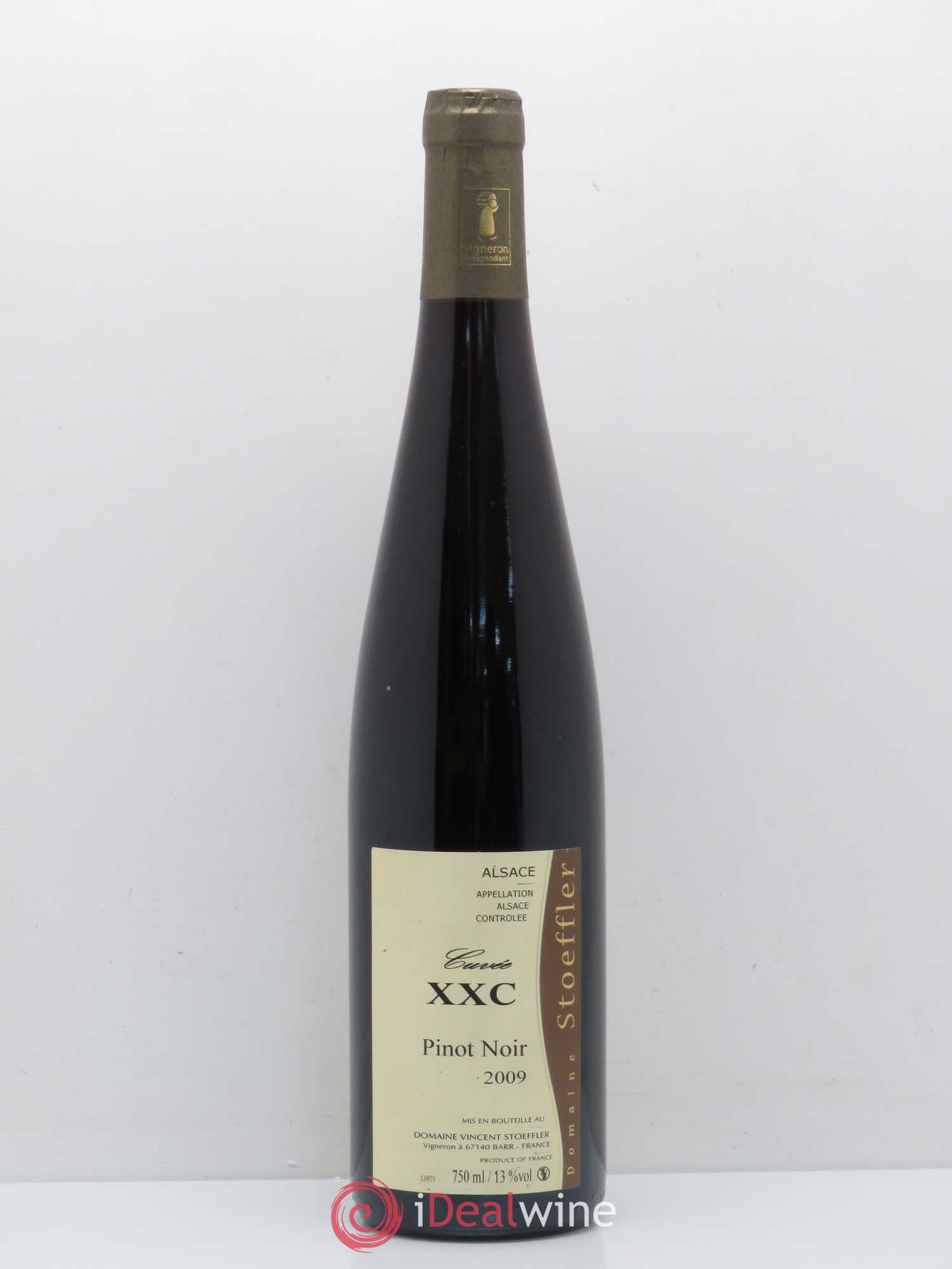 Pinot Noir Cuvée XXC Domaine Stoeffler (sans prix de réserve) 2009 - Posten von 1 Flasche - 0