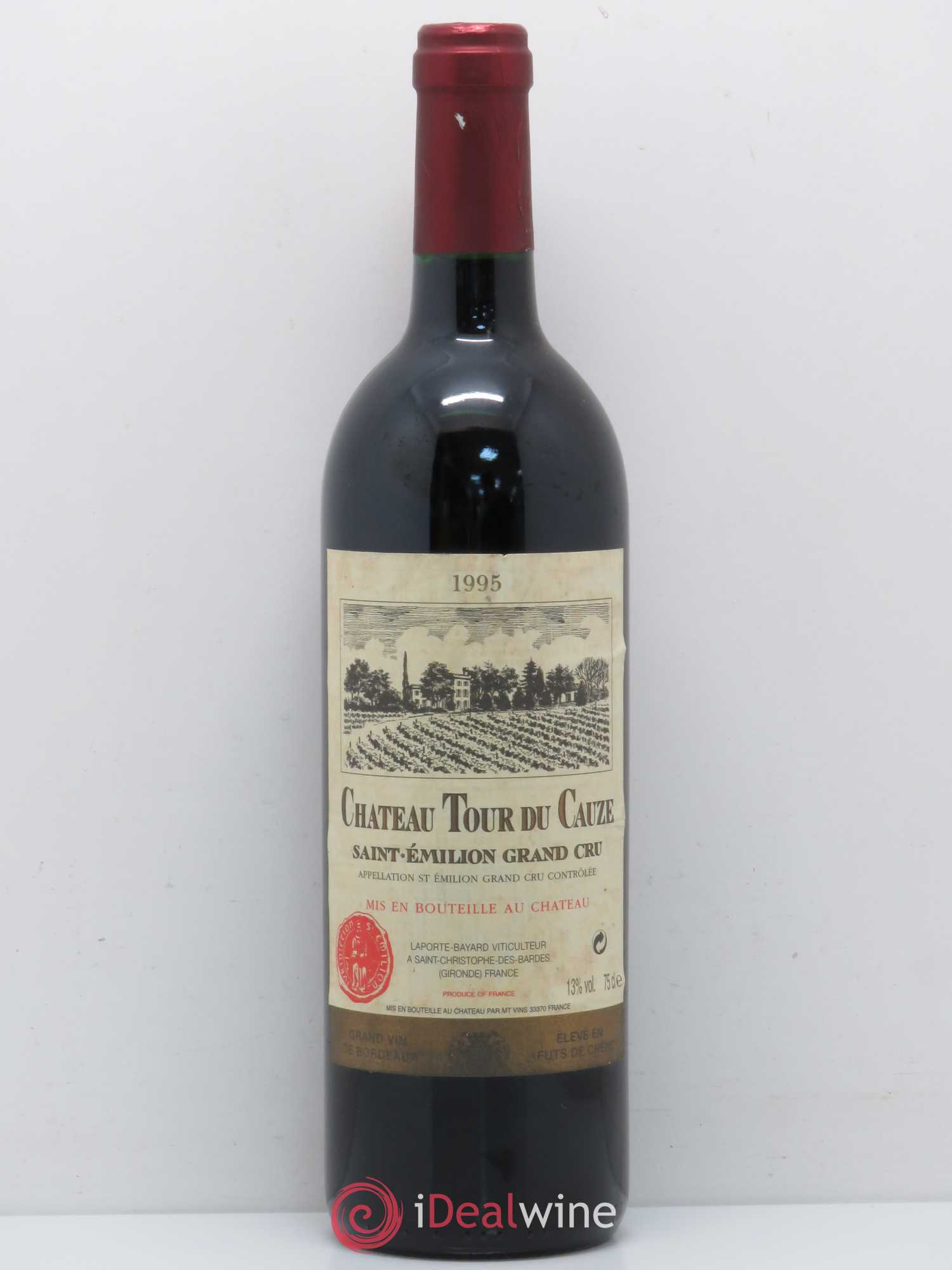 Saint-Émilion Grand Cru Château Tour du Cauze 1995 - Posten von 1 Flasche - 0