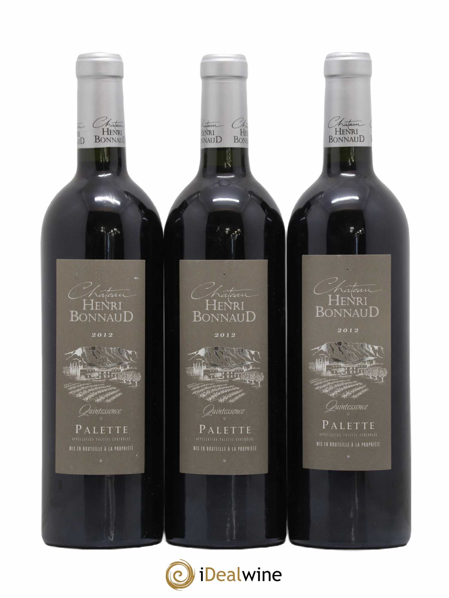 Vin de France Quintessence Palette Henri Bonnaud 2012 - Posten von 3 Flaschen - 0