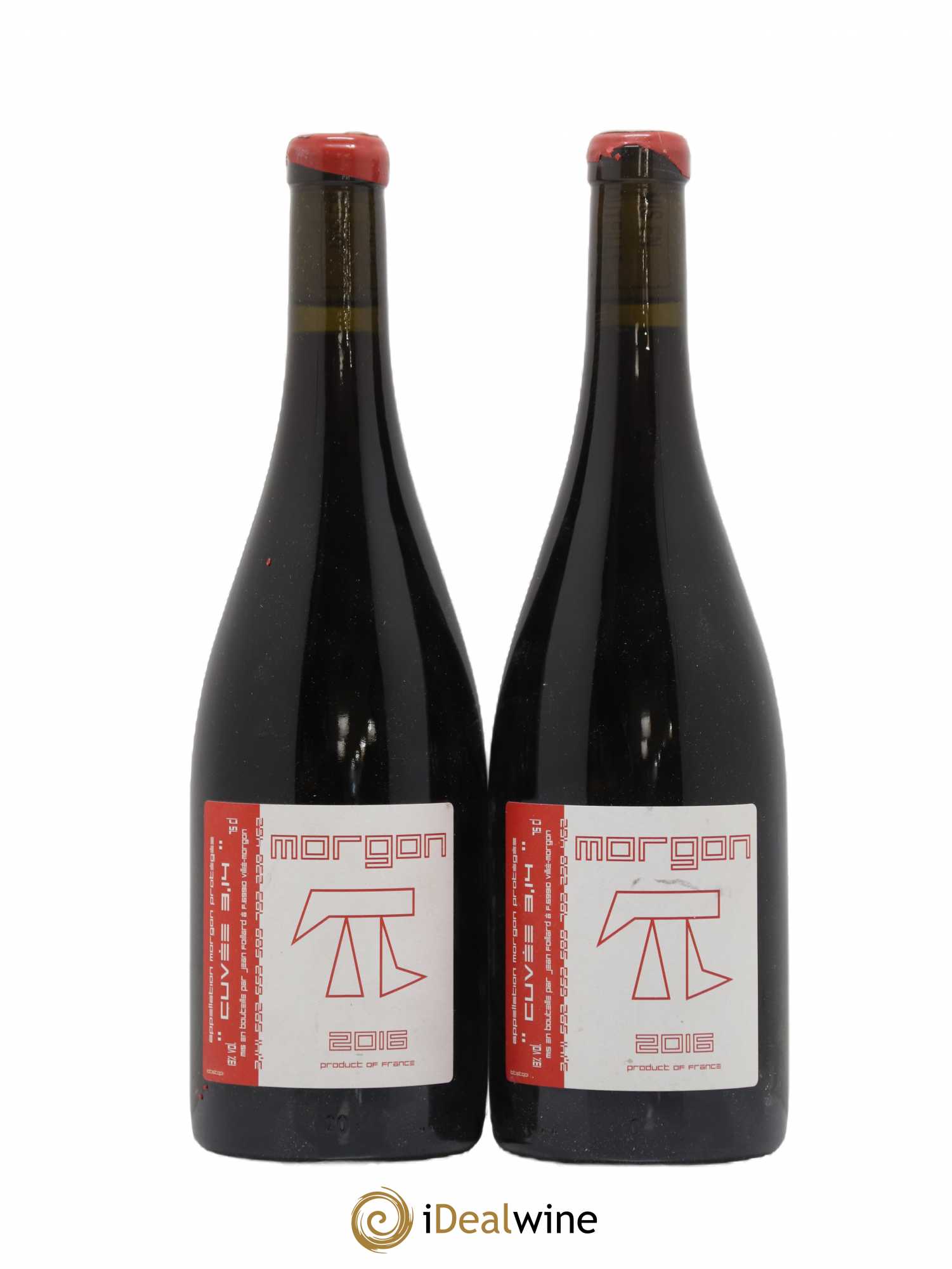 Morgon 3.14 Jean Foillard 2016 - Lot de 2 bouteilles - 0