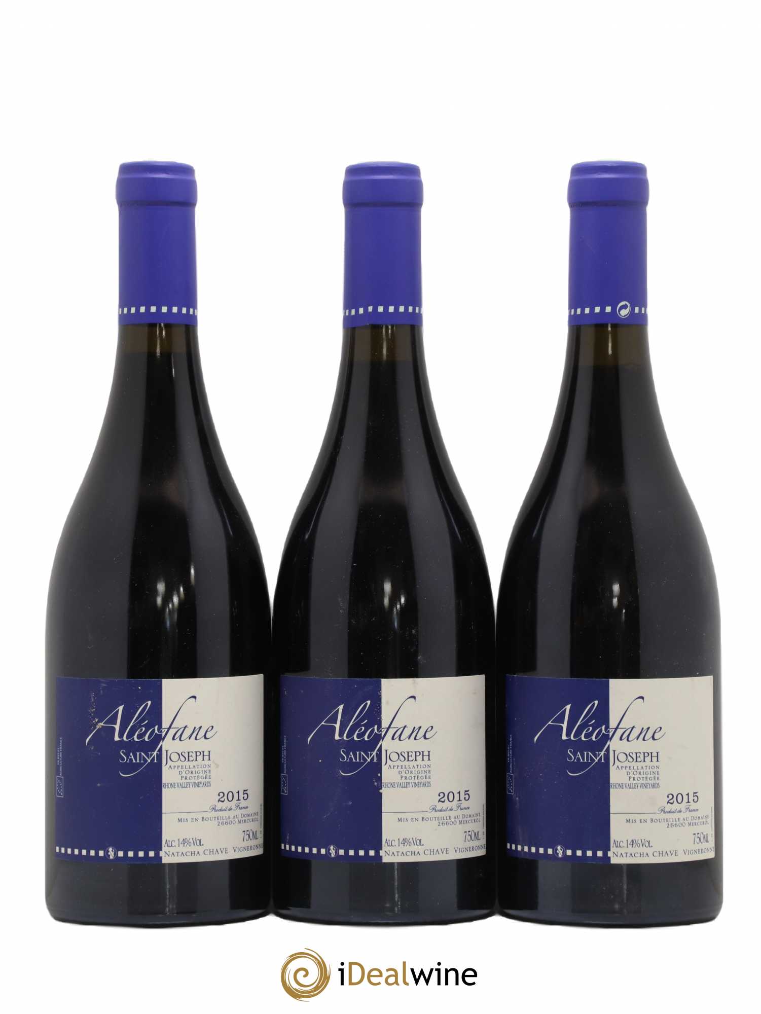 Saint-Joseph Aléofane (Domaine) 2015 - Lot de 3 bouteilles - 0