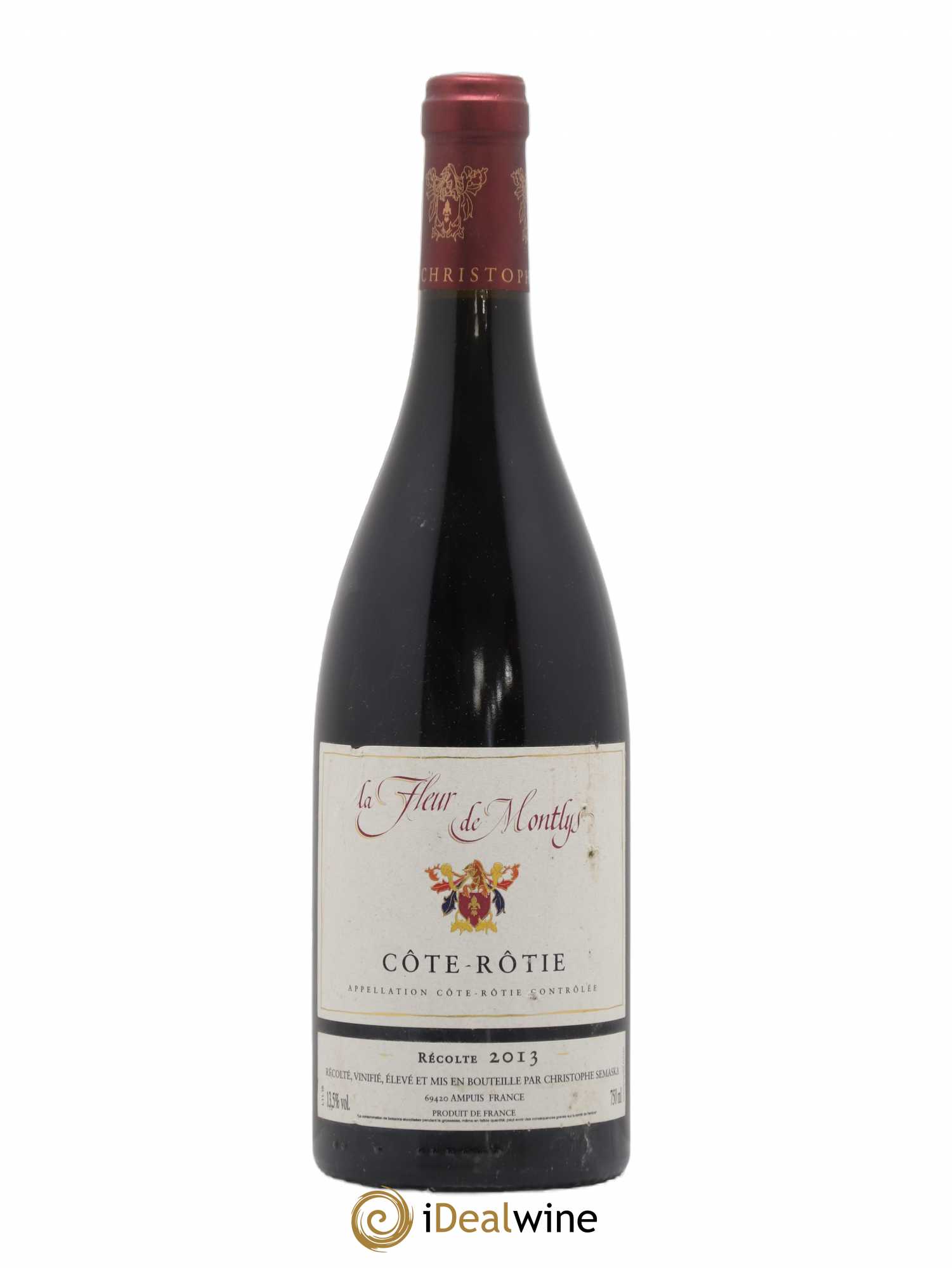 Côte-Rôtie Fleur De Montlys Domaine Semaska 2013 - Posten von 1 Flasche - 0