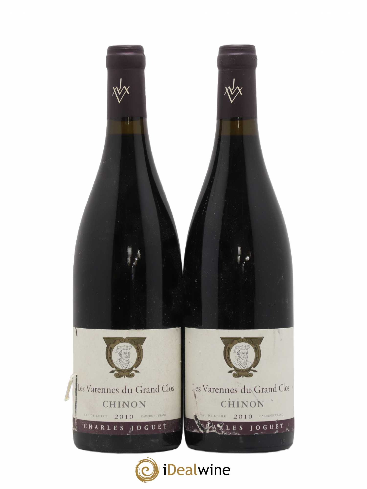 Chinon Les Varennes du Grand Clos Charles Joguet 2010 - Lot de 2 bouteilles - 0