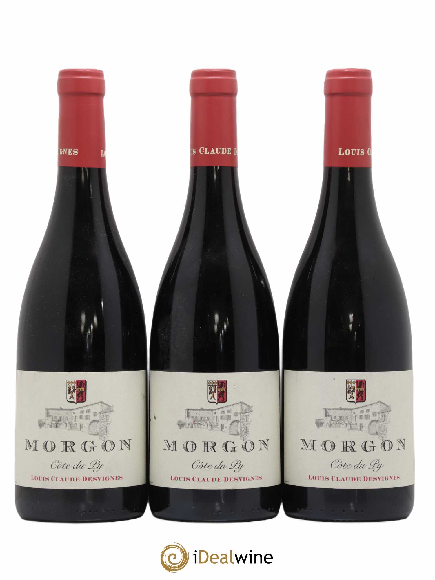 Morgon Côte du Py Louis-Claude Desvignes 2017 - Lot de 3 bouteilles - 0
