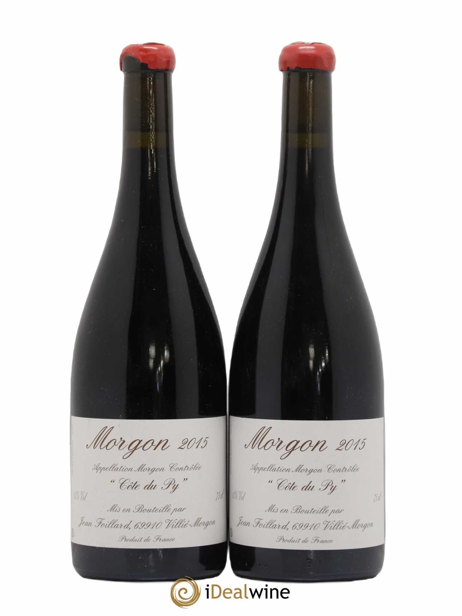 Morgon Côte du Py Jean Foillard 2015 - Lot de 2 bouteilles - 0
