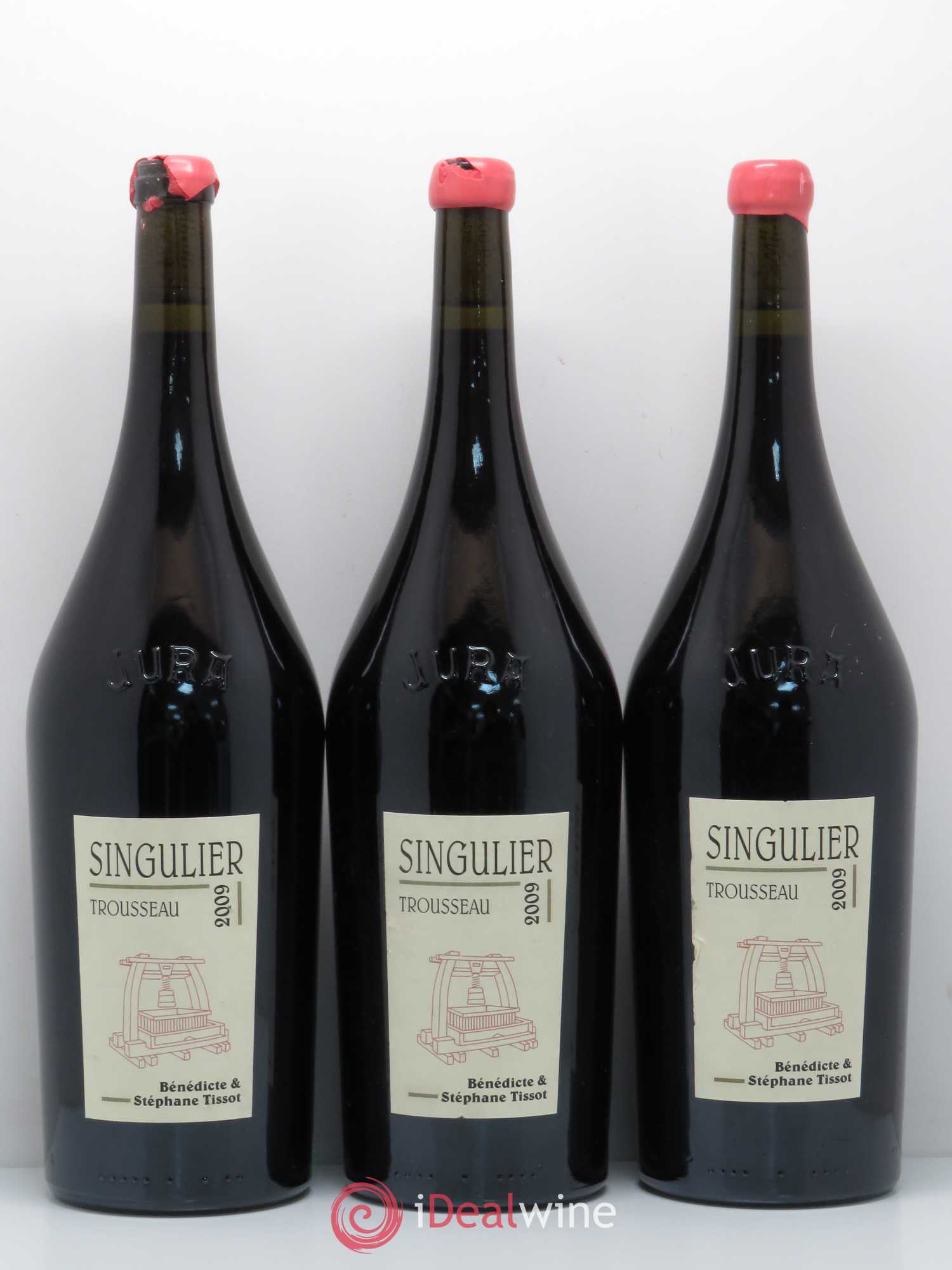 Arbois Trousseau Singulier Bénédicte et Stéphane Tissot 2009 - Lot de 3 magnums - 0