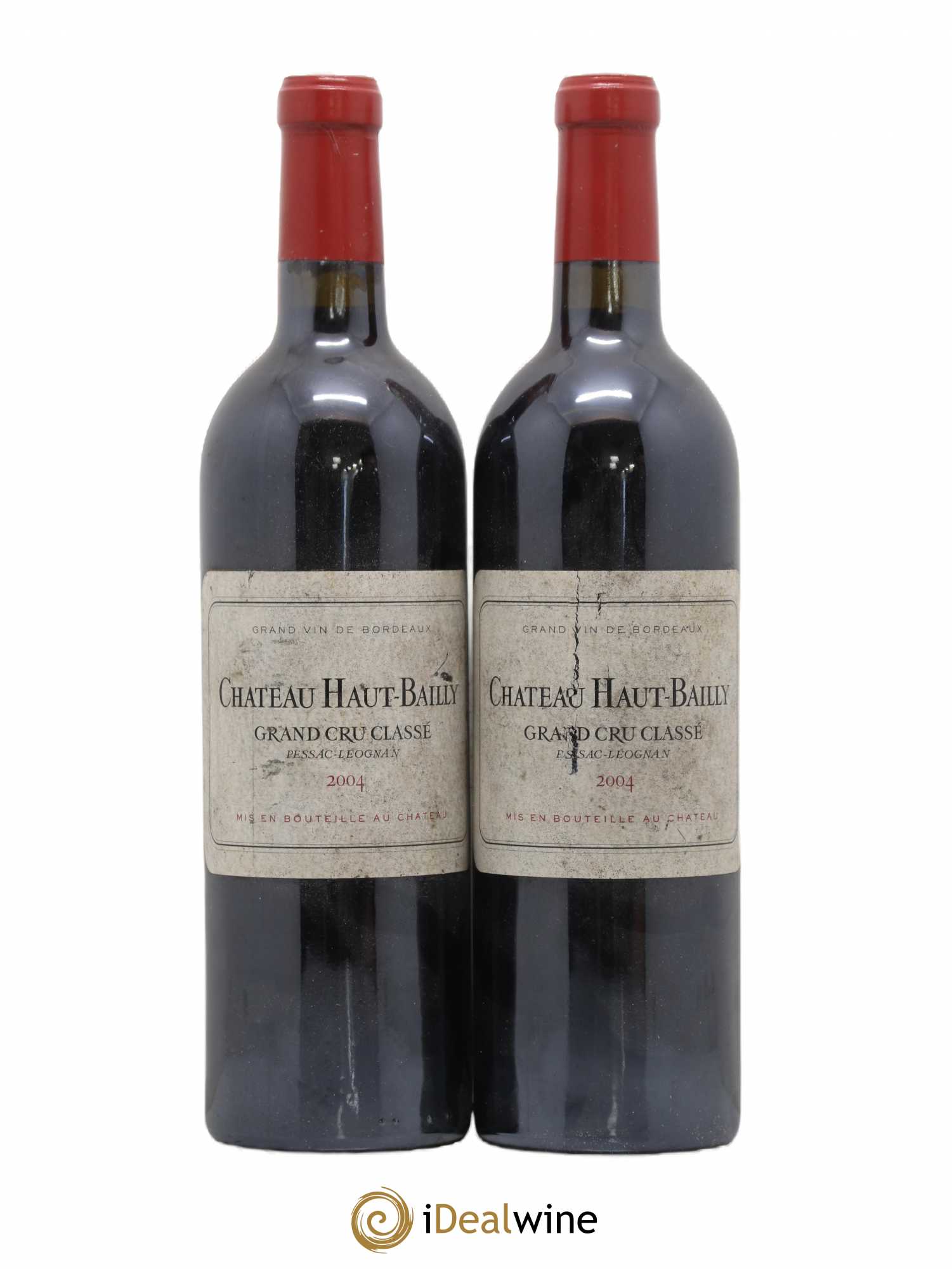 Château Haut-Bailly Cru Classé de Graves 2004 - Lot de 2 bouteilles - 0