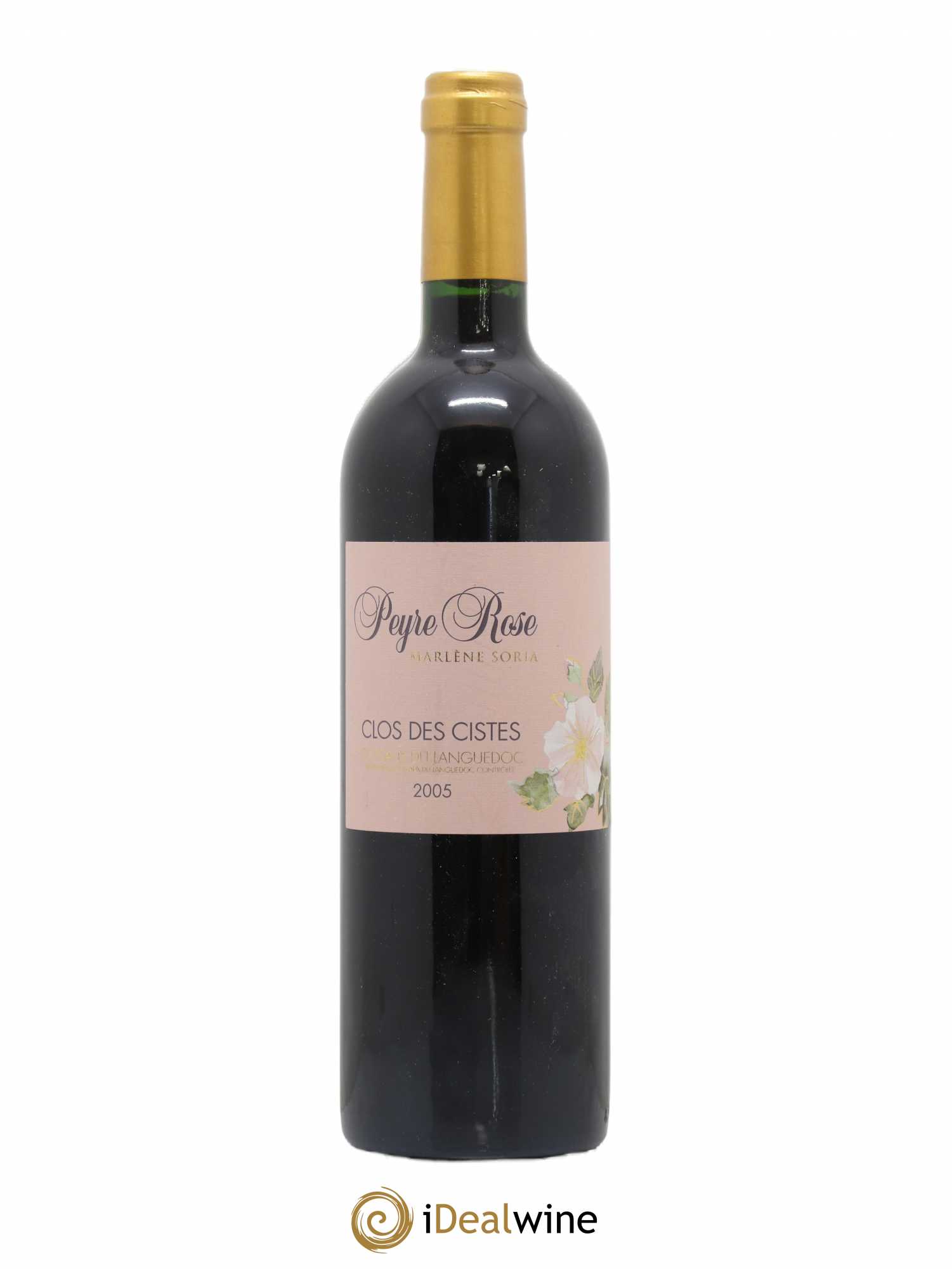 Vin de France (anciennement Coteaux du Languedoc) Domaine Peyre Rose Les Cistes Marlène Soria Clos des Cistes 2005 - Lot de 1 bouteille - 0
