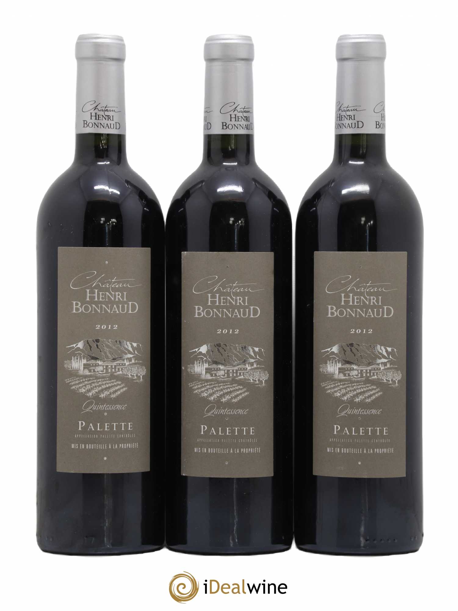 Palette Quintessence Henri Bonnaud 2012 - Lot de 3 bouteilles - 0