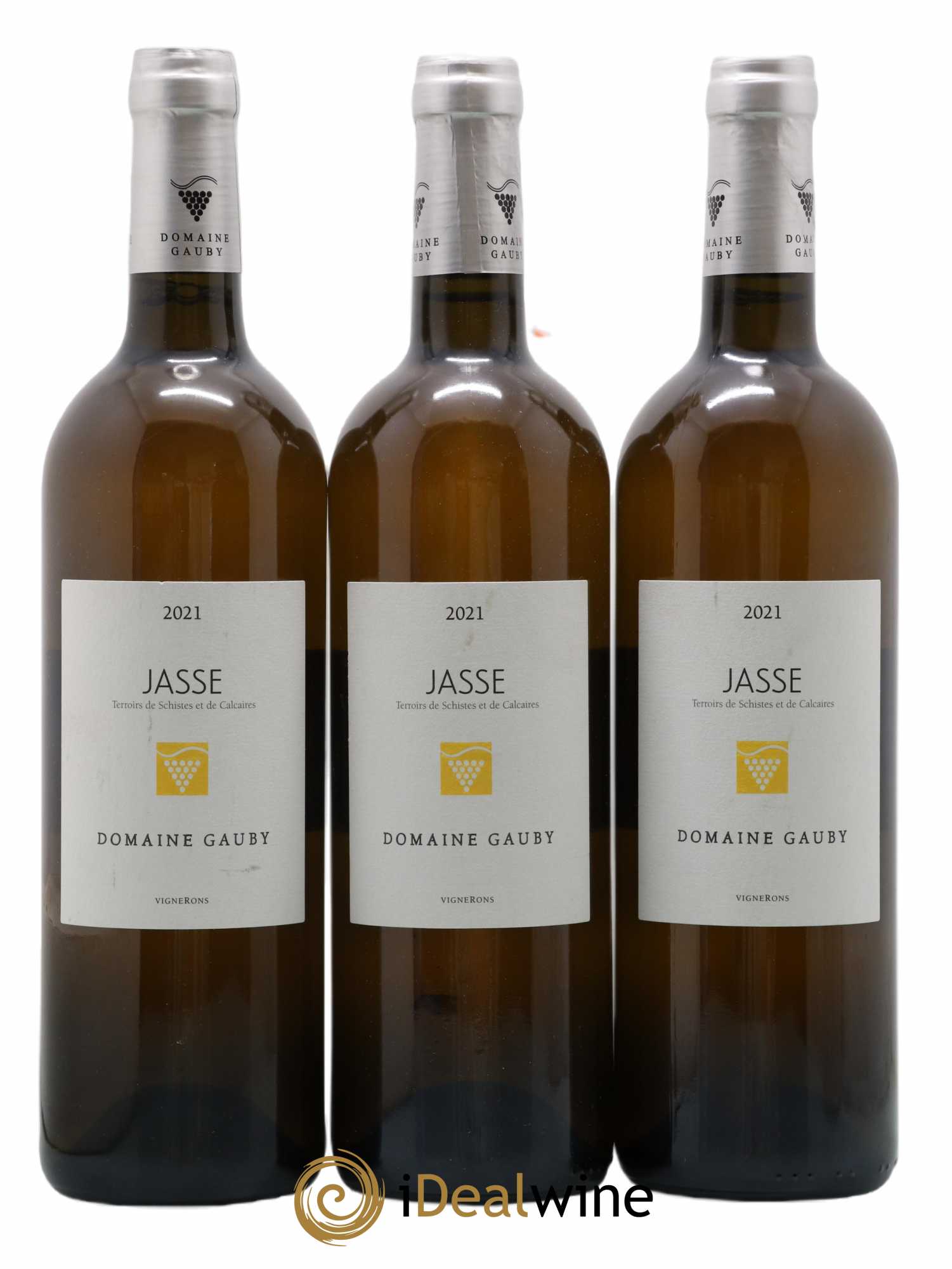 Côtes Catalanes La Jasse Gauby (Domaine) (sans prix de réserve) 2021 - Lot de 3 bouteilles - 0
