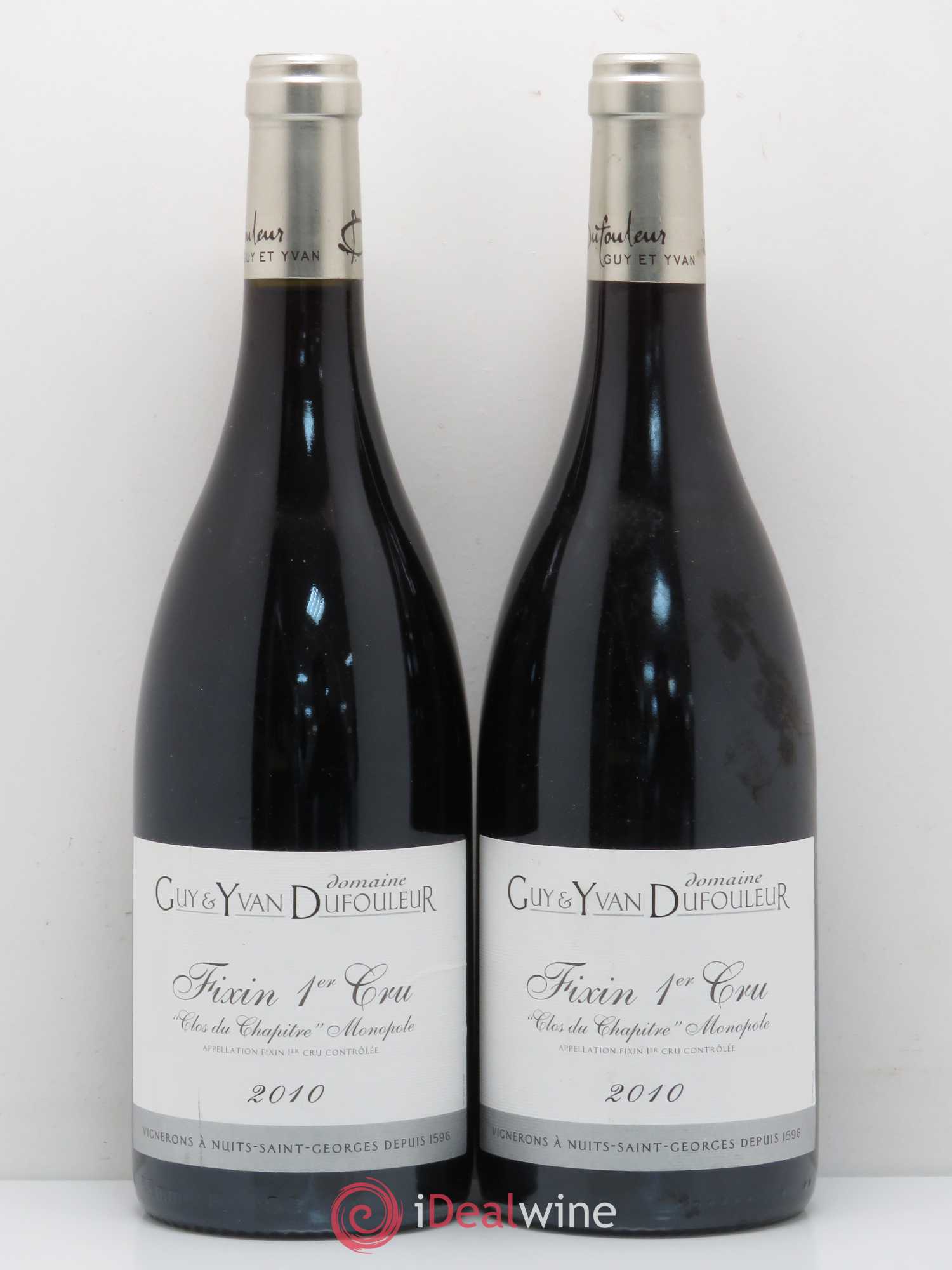 Fixin 1er Cru 2010 - Lot de 5 bouteilles - 2