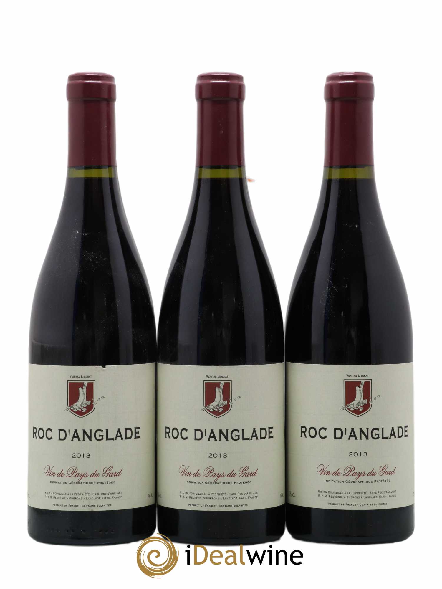 Gard Roc d'Anglade Rémy Pédréno 2013 - Posten von 3 Flaschen - 0