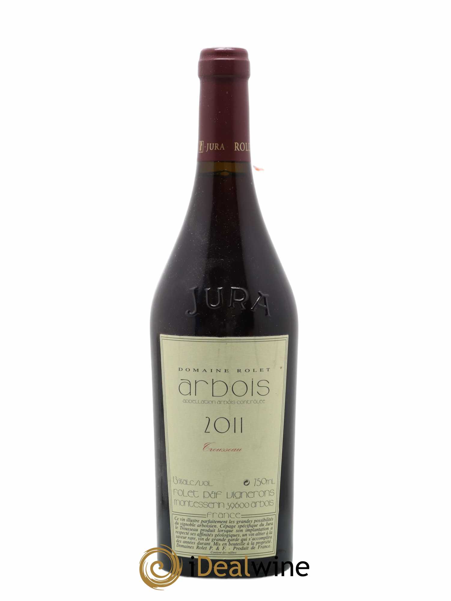 Arbois Trousseau Domaine Rolet 2011 - Lot de 1 bouteille - 0