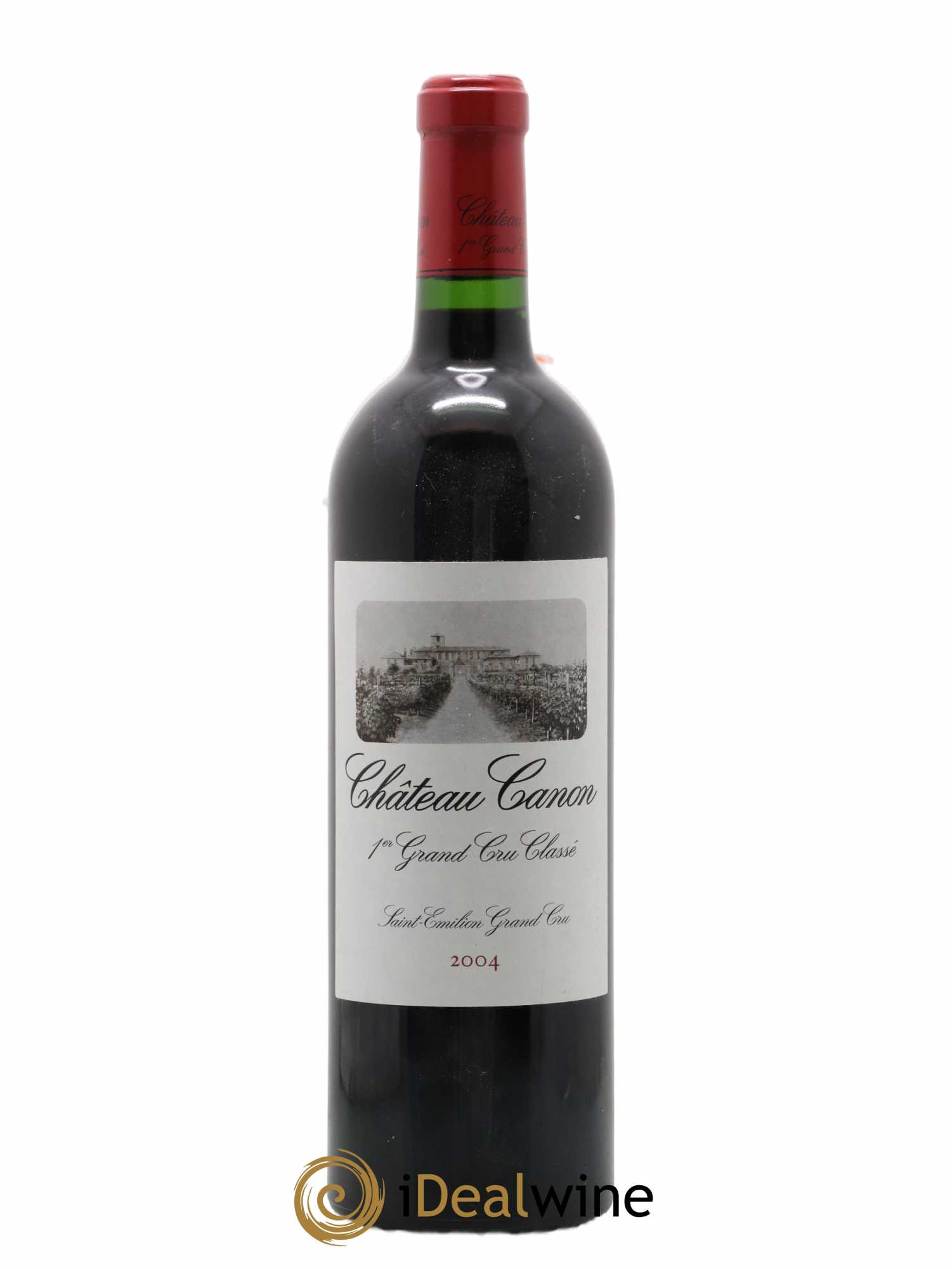 Château Canon 1er Grand Cru Classé B 2004 - Lot de 1 bouteille - 0