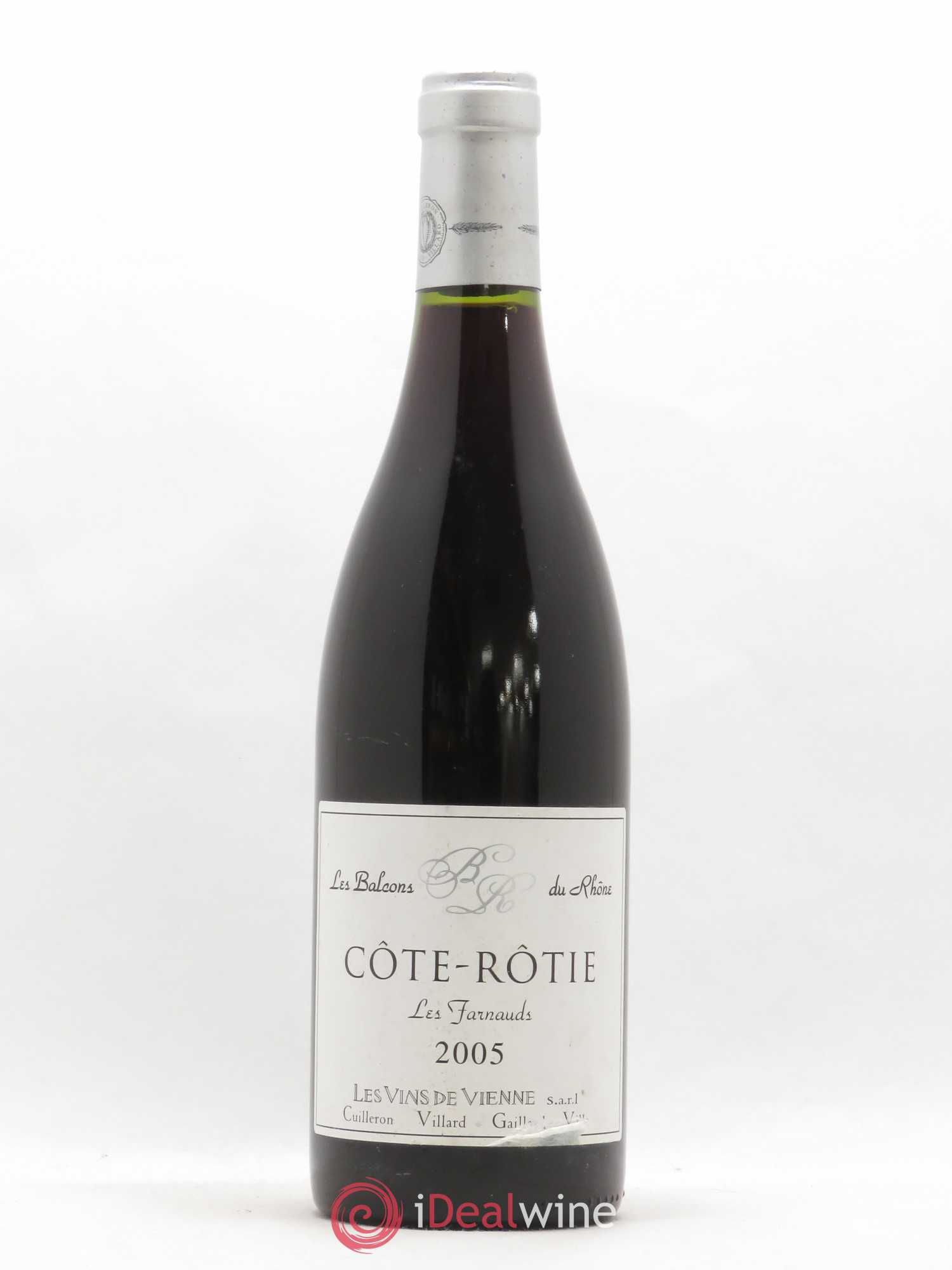 Côte-Rôtie Vins de Vienne Les Farnauds 2005 - Posten von 1 Flasche - 0