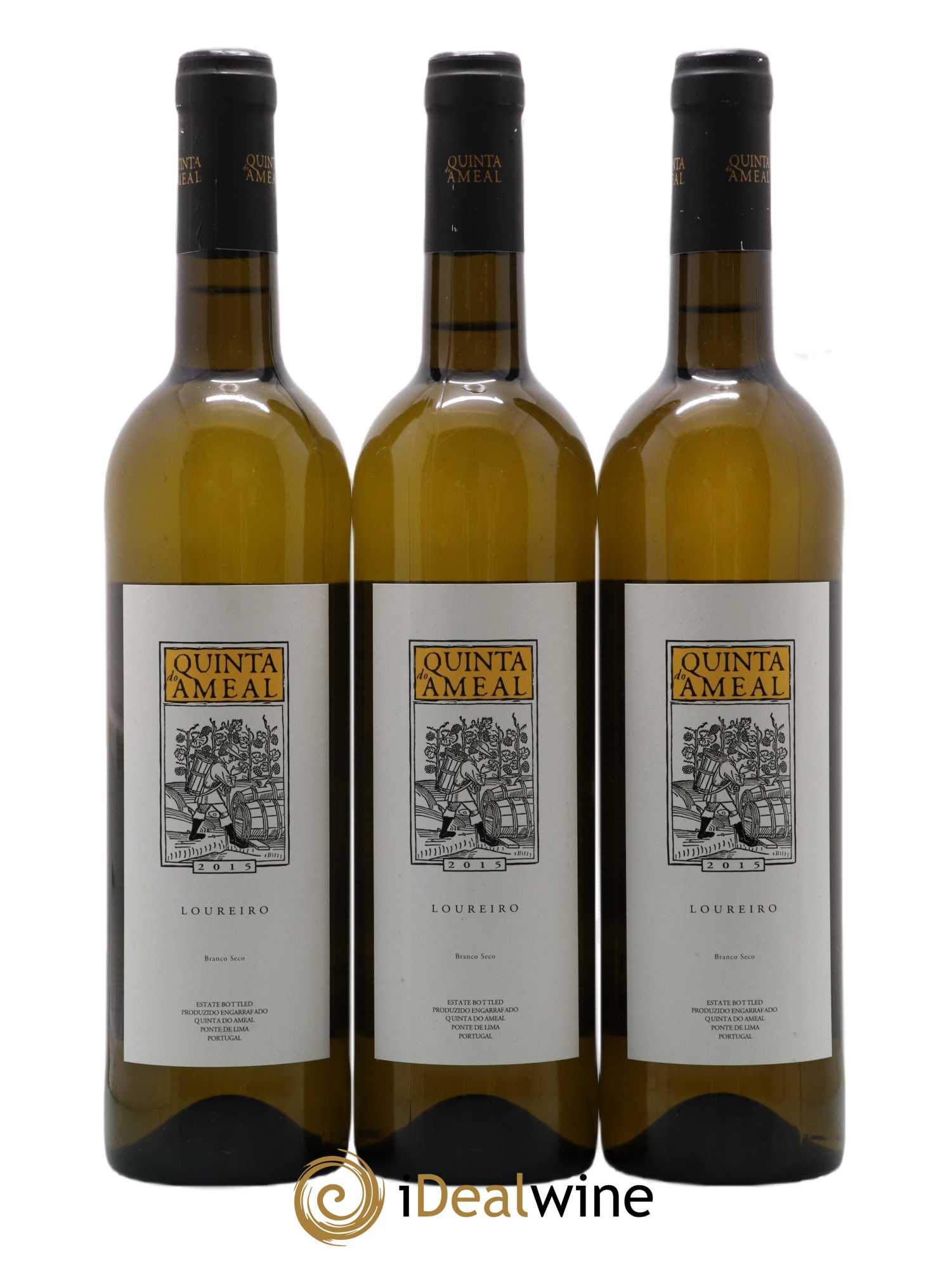 Vinho Verde Quinta Do Ameal Loureiro Loureiro 2015 - Posten von 3 Flaschen - 0