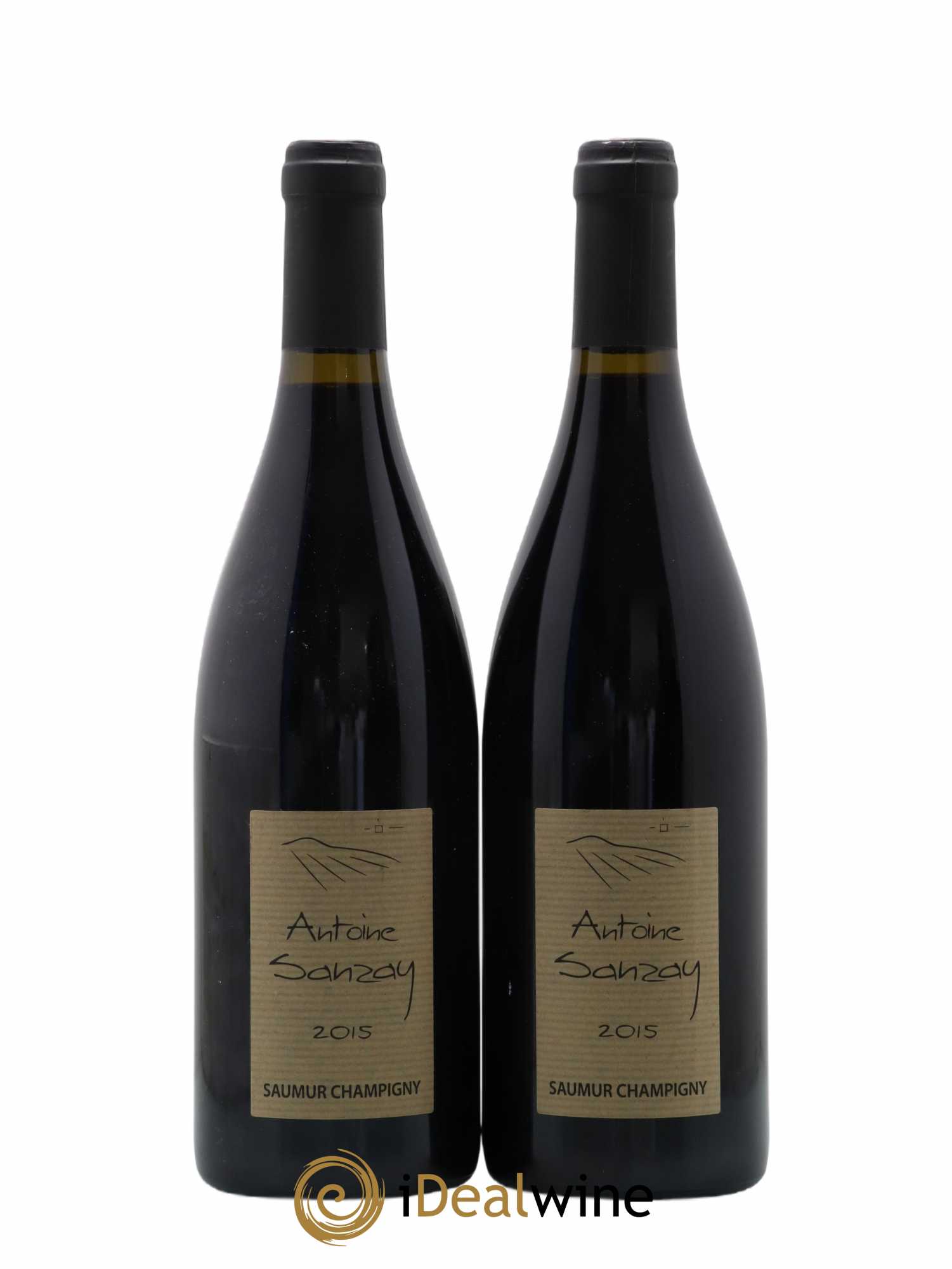 Saumur-Champigny Antoine Sanzay 2015 - Lot de 2 bouteilles - 0