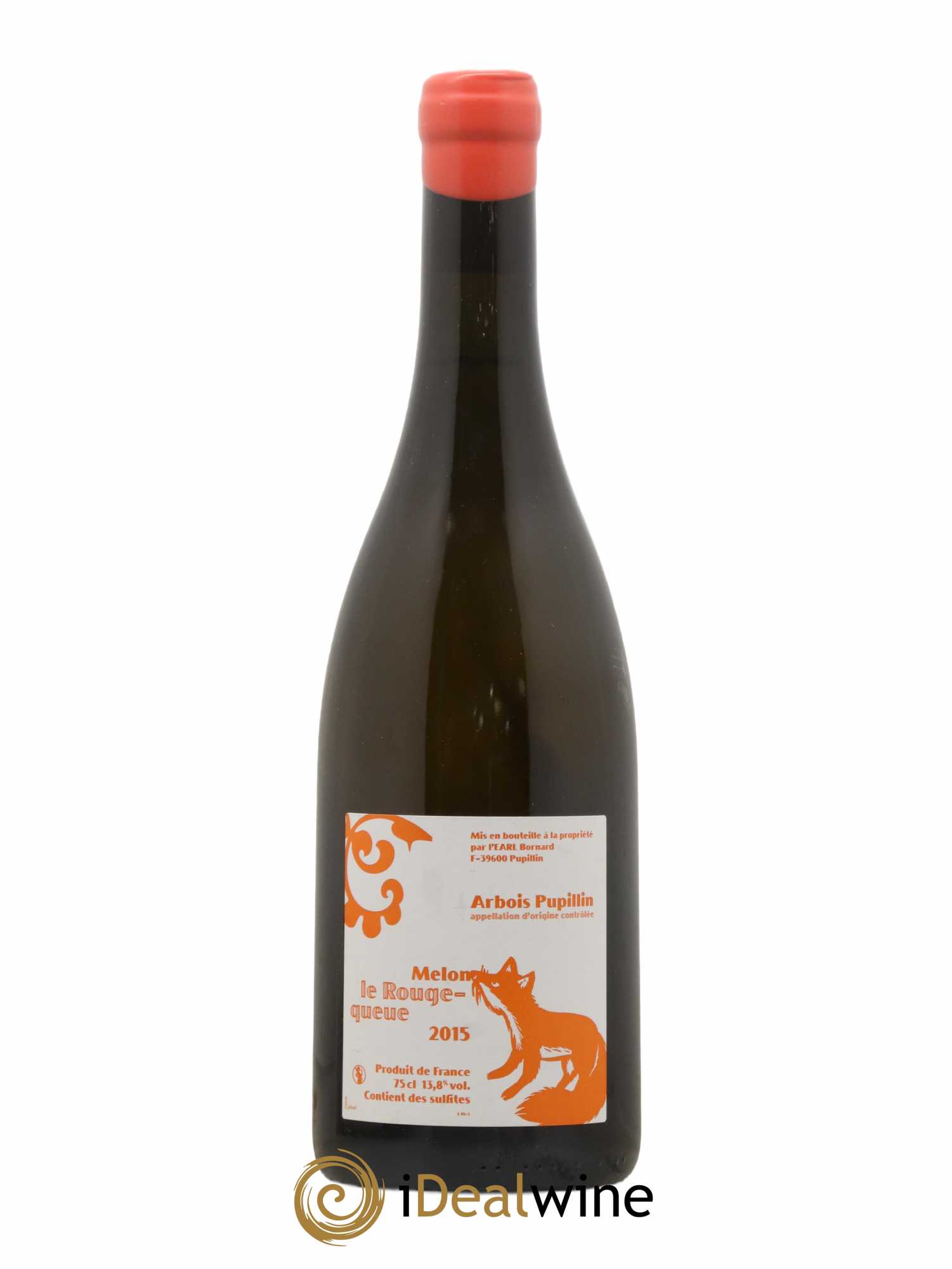 Arbois Melon à Queue Rouge Bornard 2015 - Lot de 1 bouteille - 0
