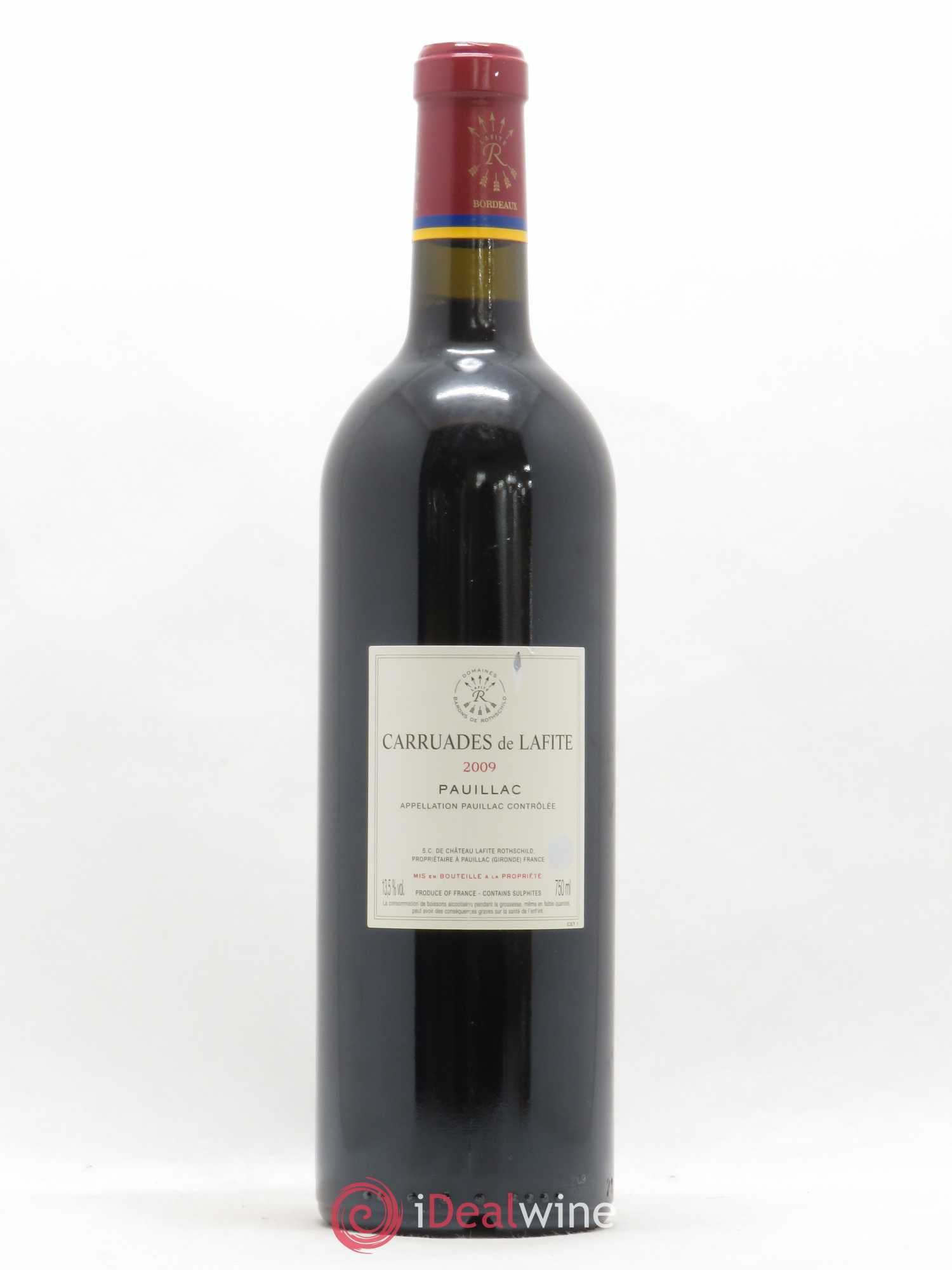 Carruades de Lafite Rothschild Second Vin 2009 - Lot de 1 bouteille - 1