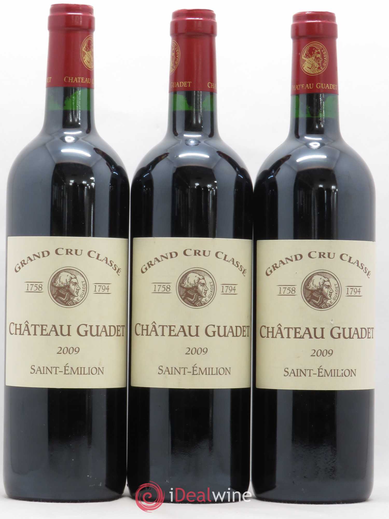 Château Guadet Grand Cru Classé 2009 - Lot de 6 bouteilles - 2