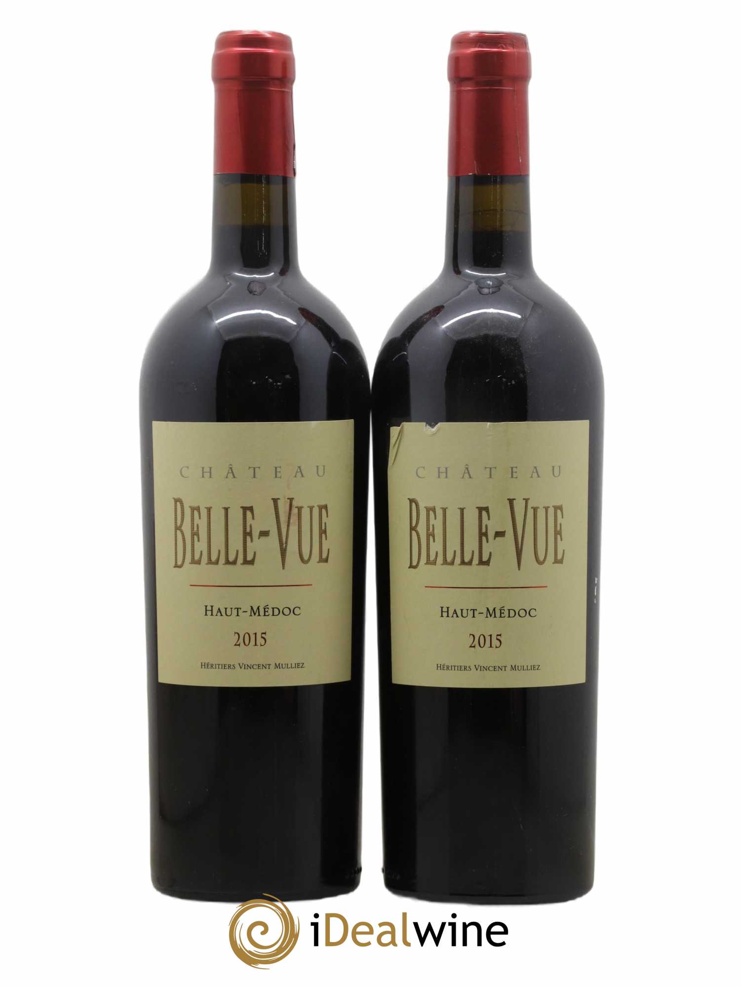 Château Belle-Vue (sans prix de réserve) 2015 - Lot de 2 bouteilles - 0