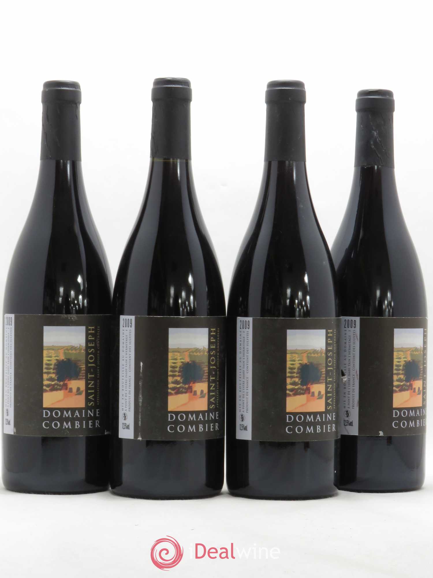 Saint-Joseph Combier 2009 - Lot de 4 bouteilles - 1